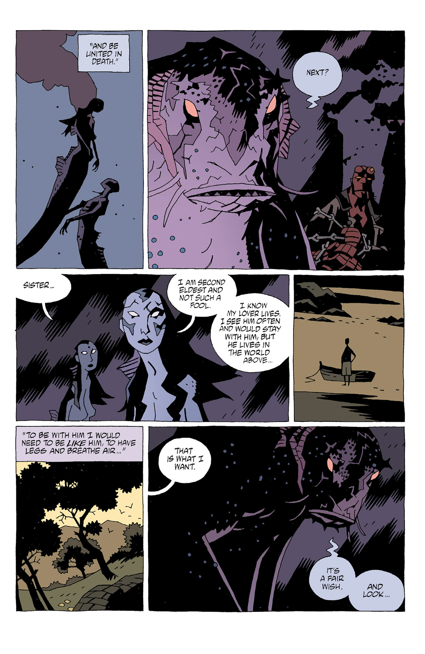 Read online Hellboy: Strange Places comic -  Issue # TPB - 31