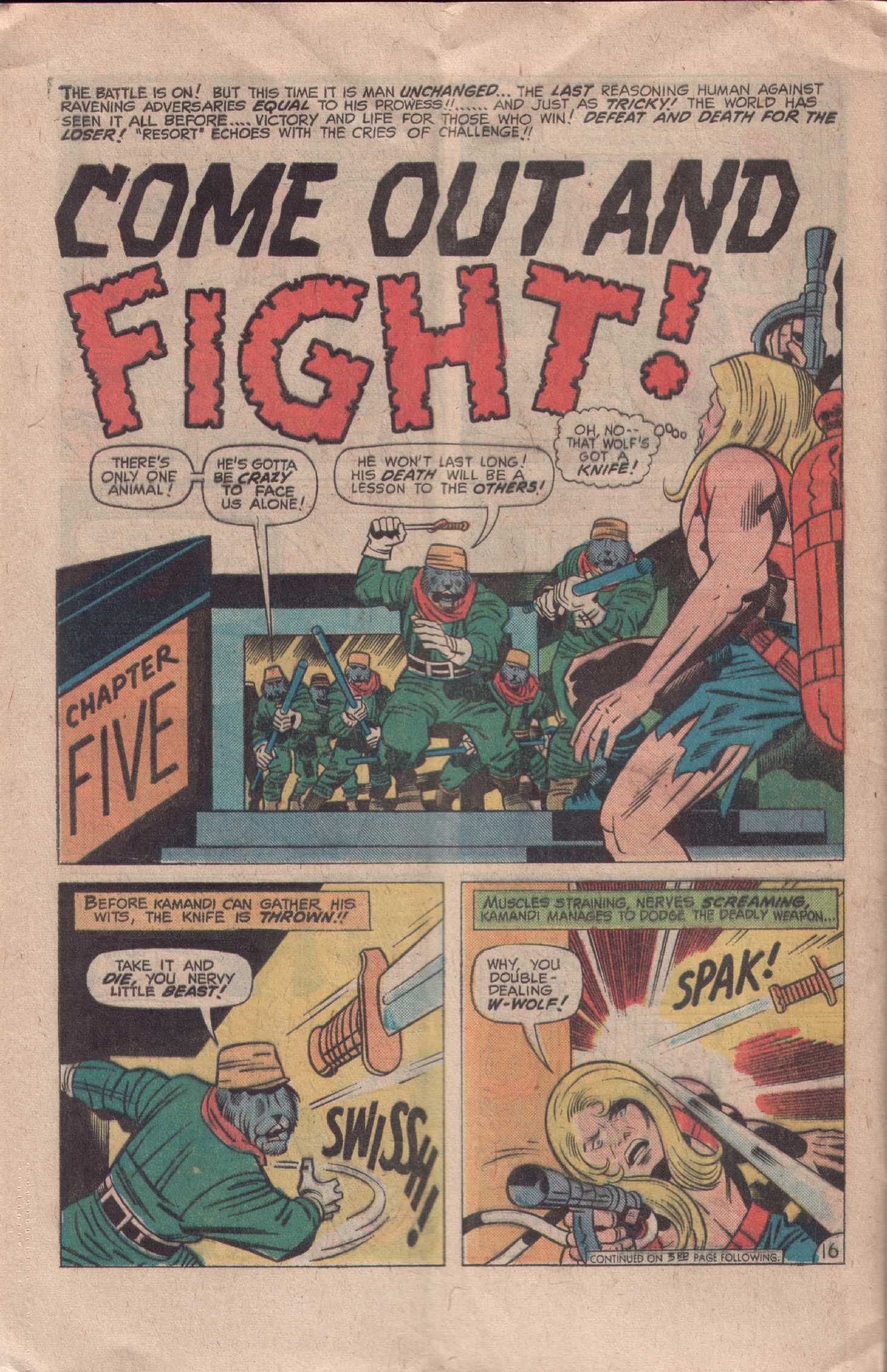 Read online Kamandi, The Last Boy On Earth comic -  Issue #36 - 17