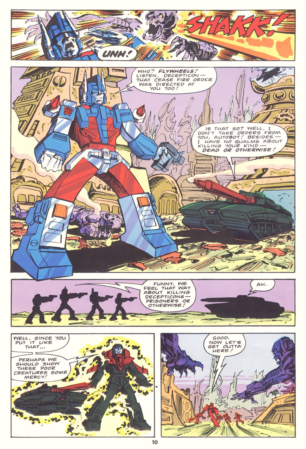 Read online The Transformers (UK) comic -  Issue #165 - 9