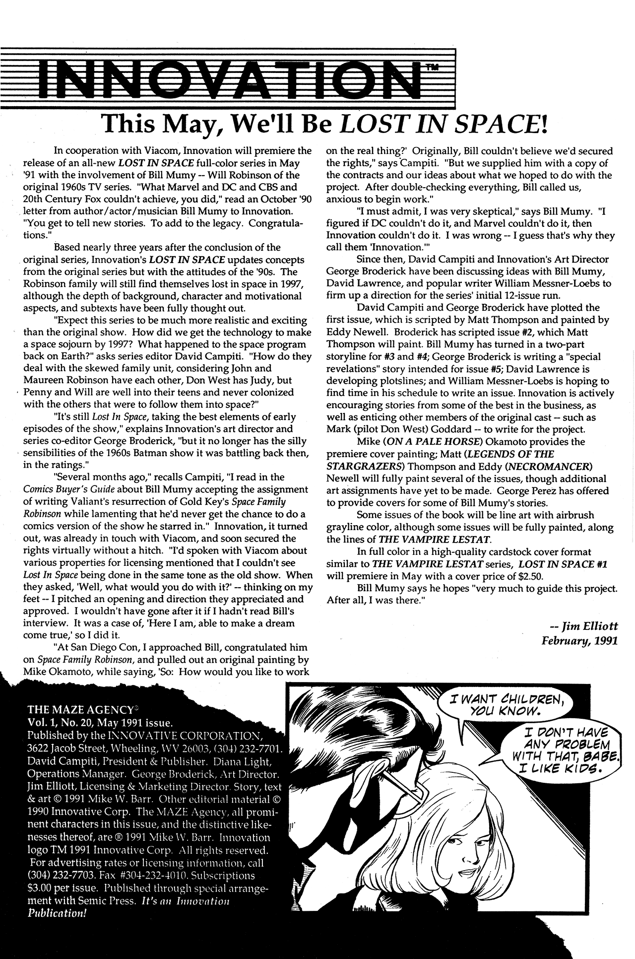 Read online Maze Agency (1989) comic -  Issue #20 - 2