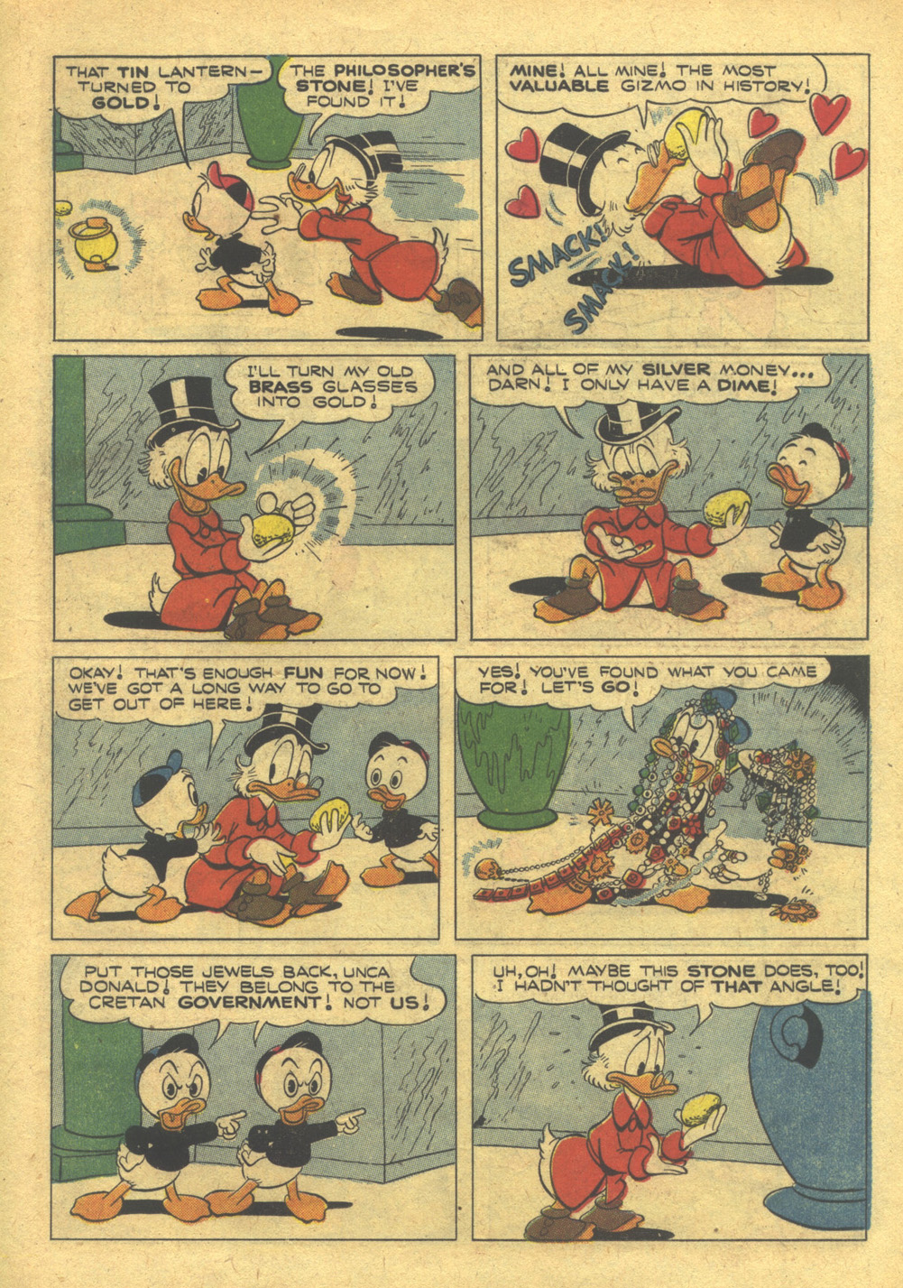 Read online Uncle Scrooge (1953) comic -  Issue #10 - 19