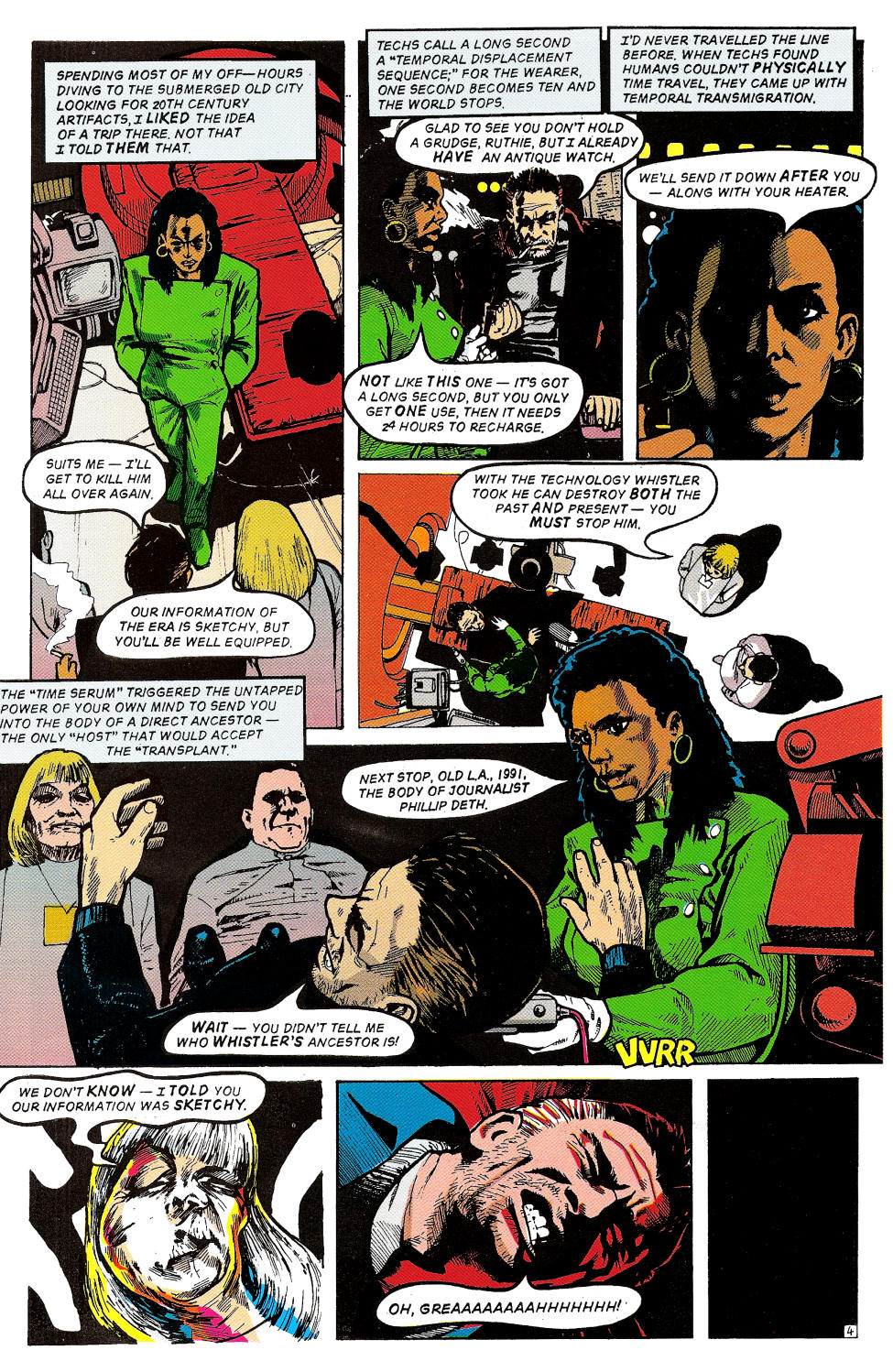 Read online Trancers (1991) comic -  Issue #1 - 6