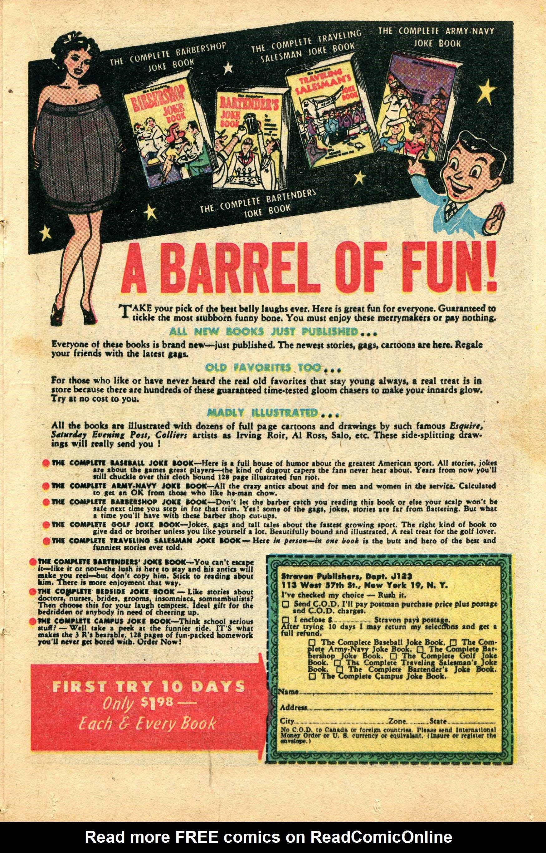 Read online Chamber of Chills (1951) comic -  Issue #16 - 17