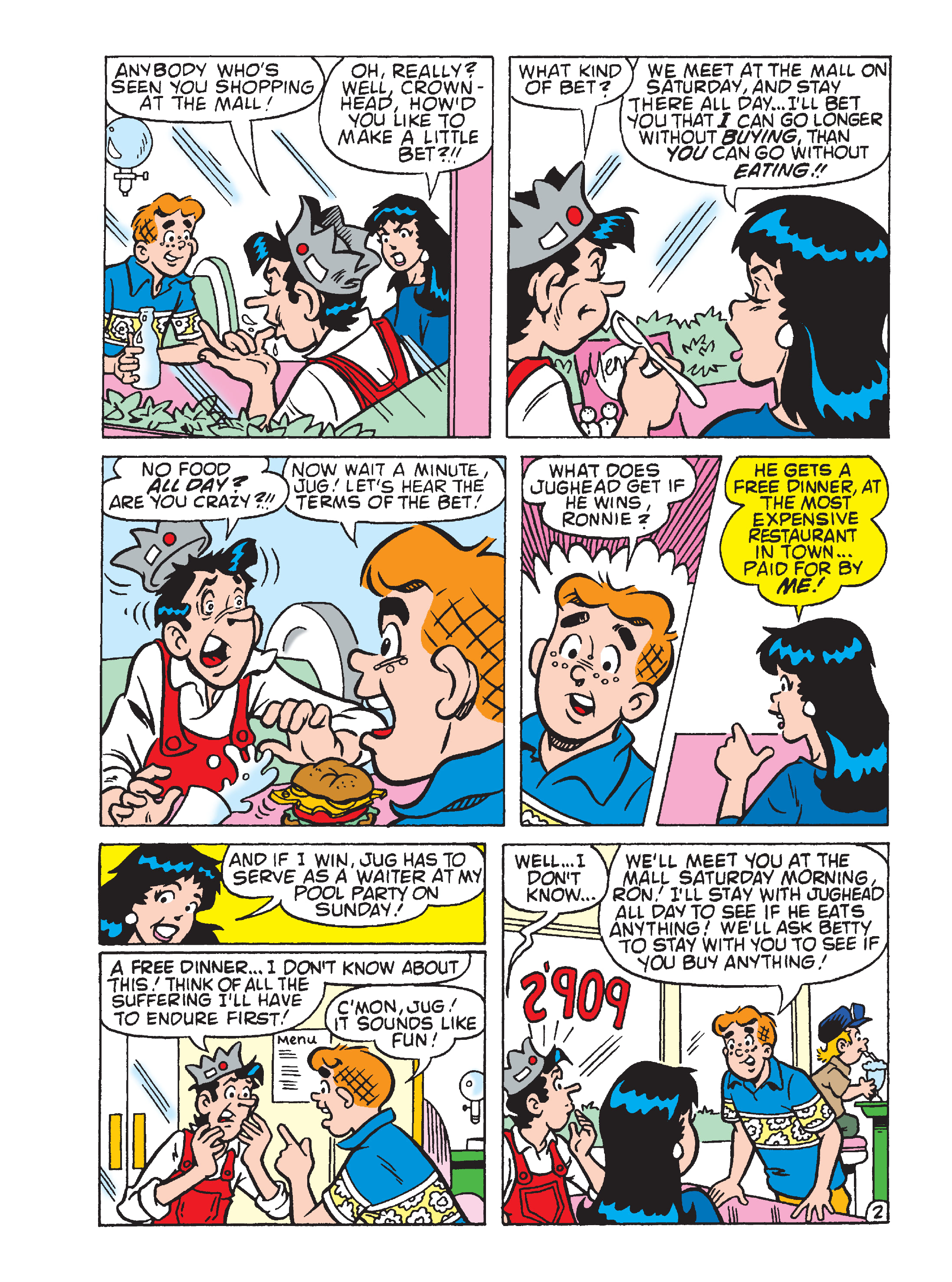 Read online Archie's Double Digest Magazine comic -  Issue #332 - 170