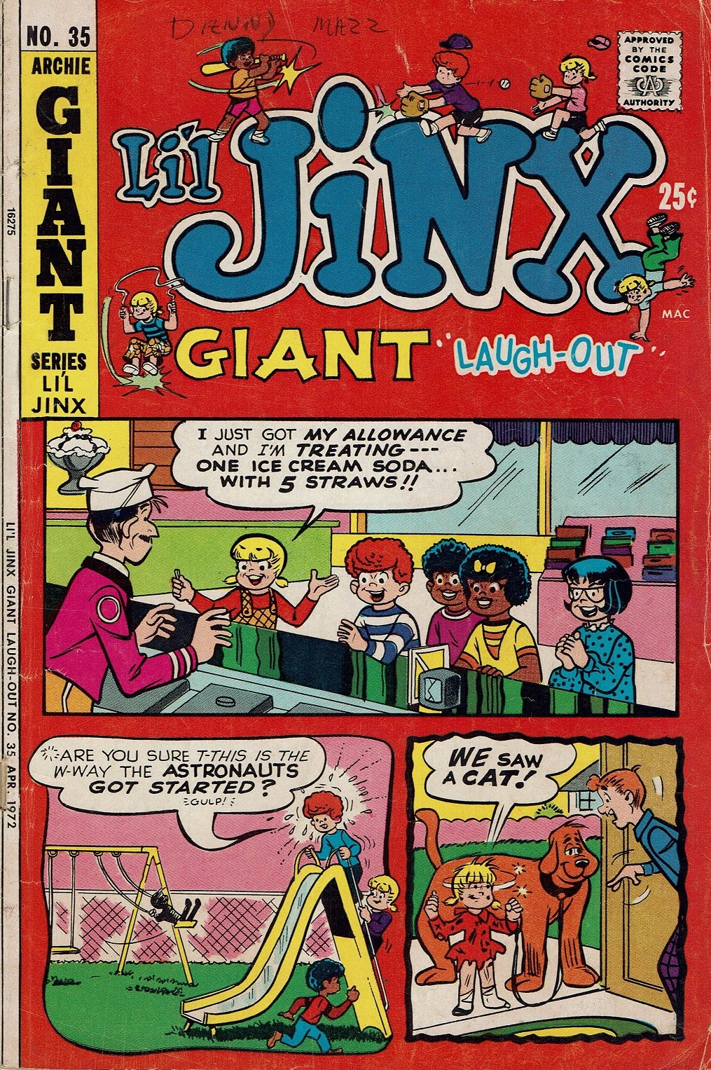 Read online Li'l Jinx Giant Laugh-Out comic -  Issue #35 - 1
