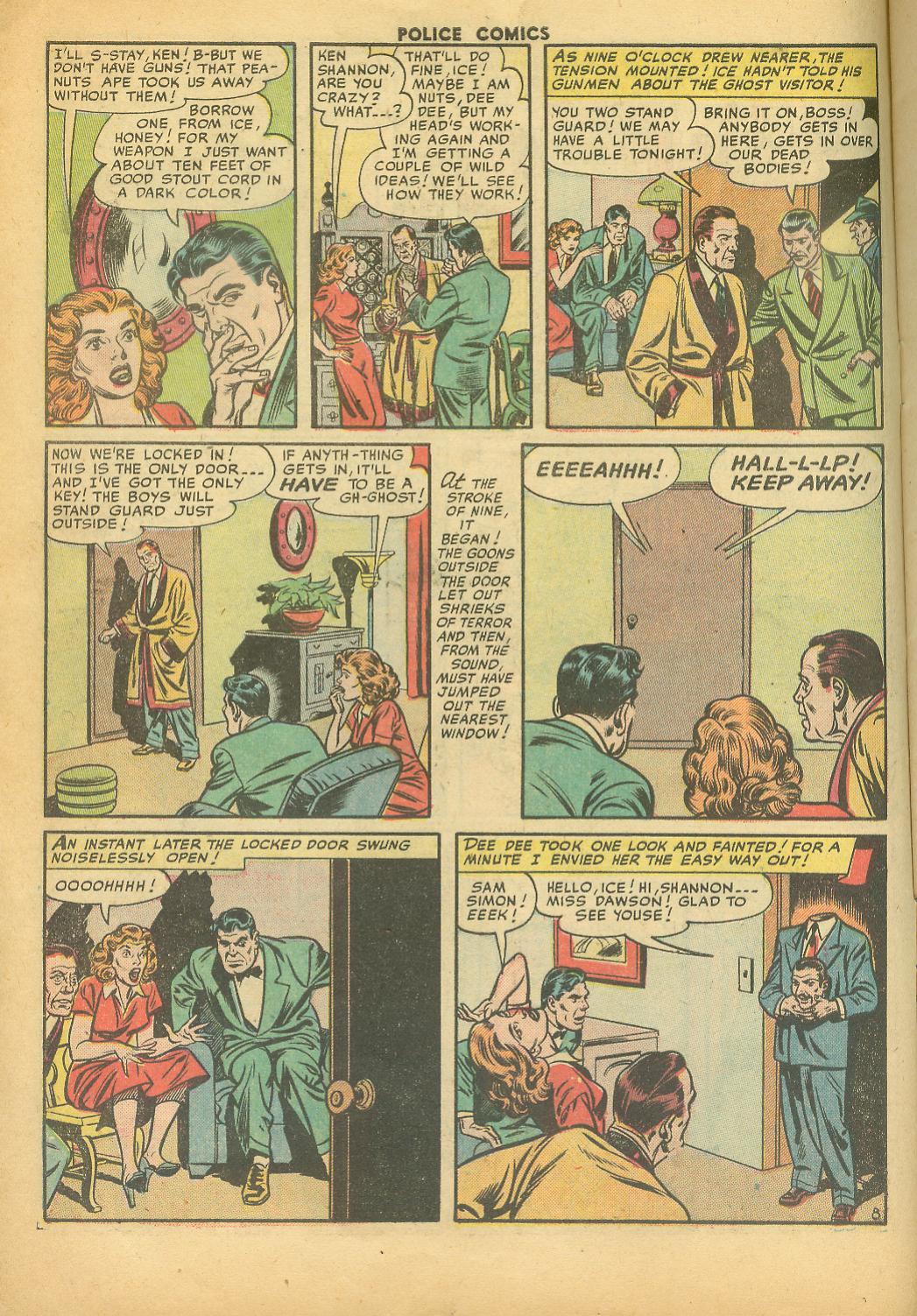 Read online Police Comics comic -  Issue #108 - 10