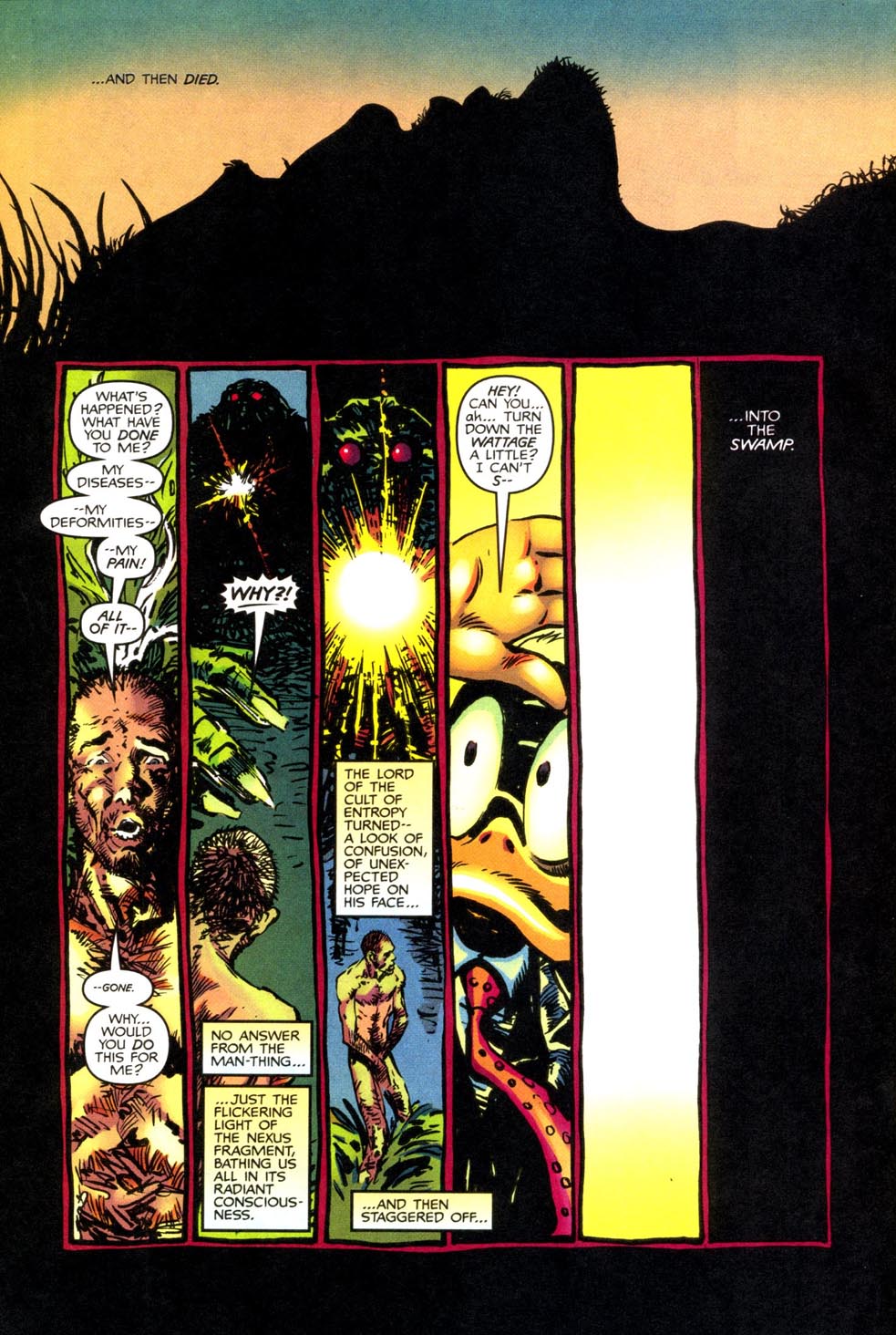 Read online Man-Thing (1997) comic -  Issue #6 - 19