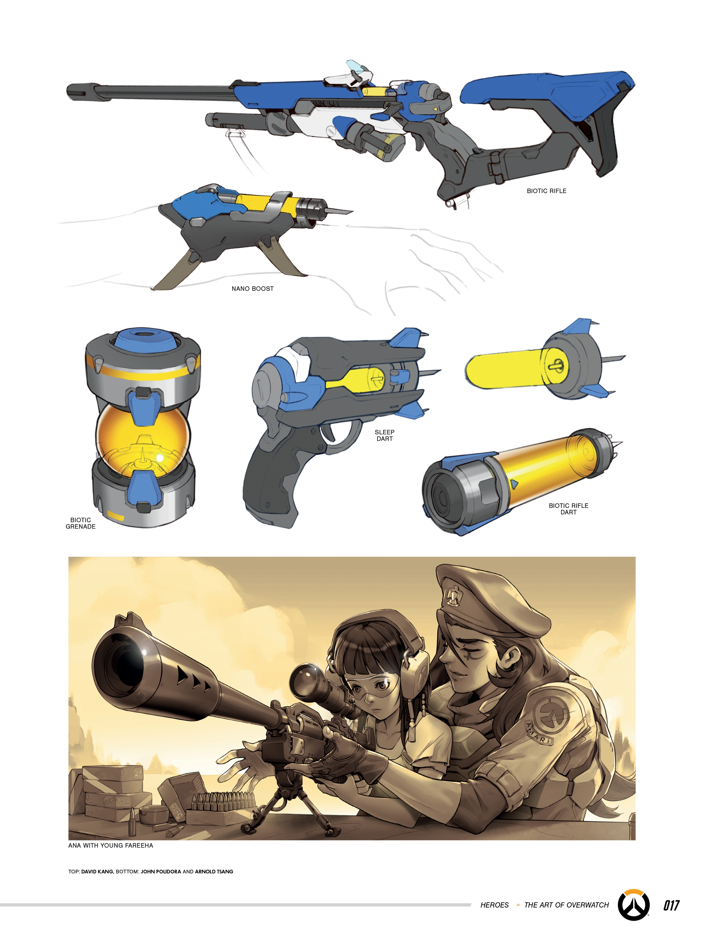 Read online The Art of Overwatch comic -  Issue # TPB (Part 1) - 14