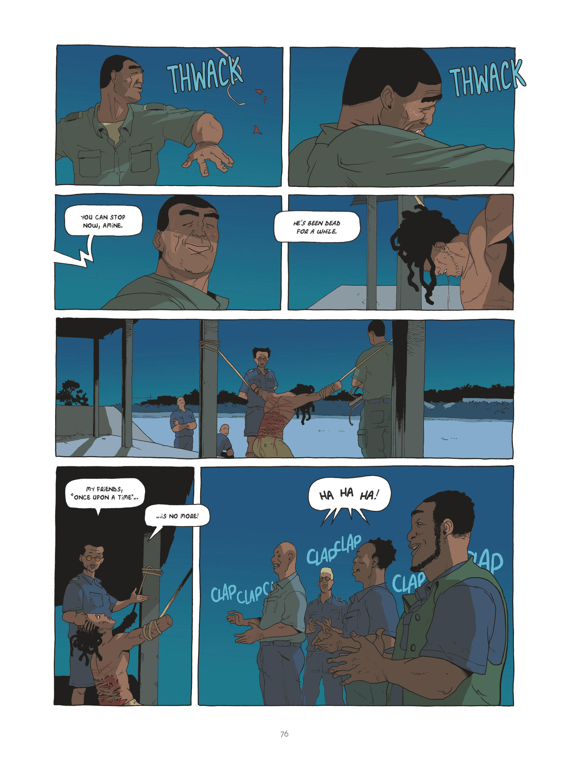 Read online Zidrou-Beuchot's African Trilogy comic -  Issue # TPB 1 - 76