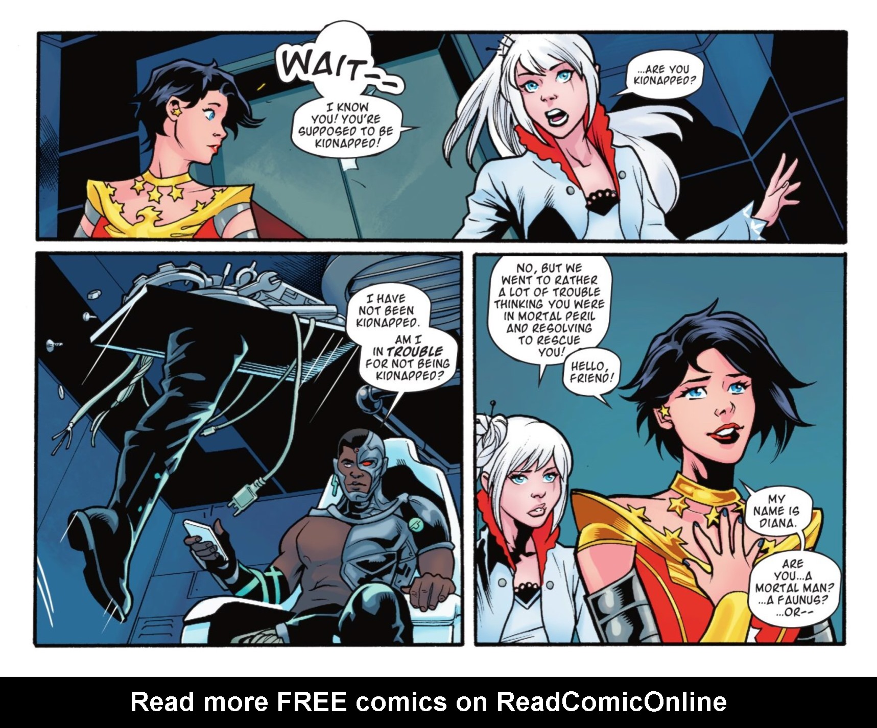 Read online RWBY/Justice League comic -  Issue #6 - 6