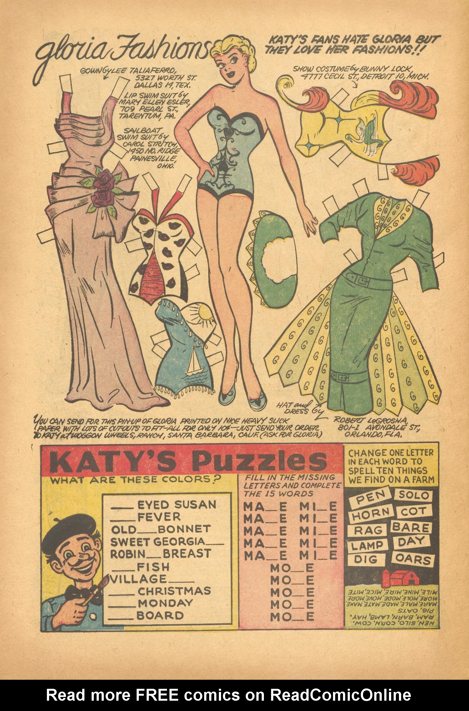 Read online Katy Keene Fashion Book comic -  Issue #2 - 28