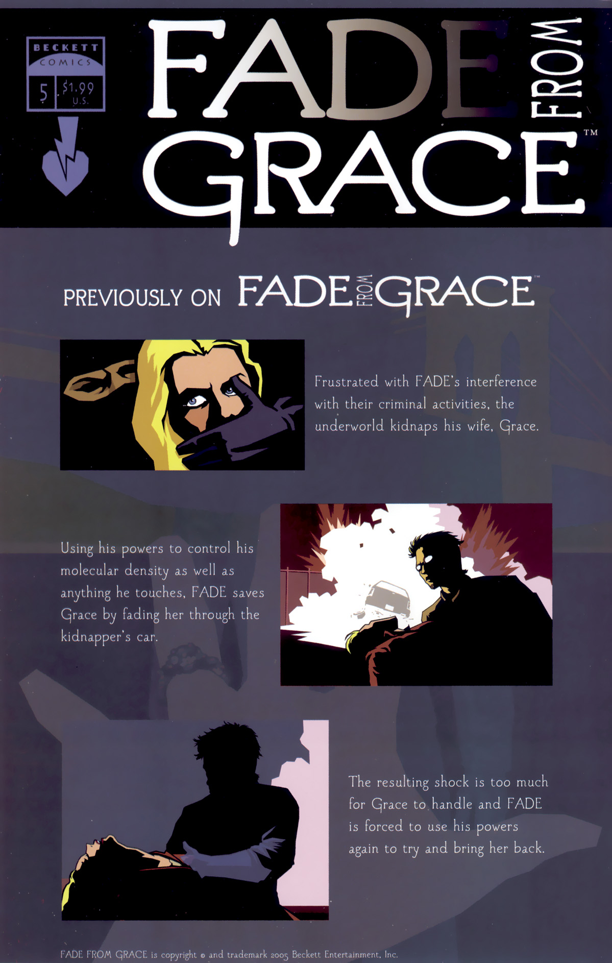 Read online Fade from Grace comic -  Issue #5 - 2