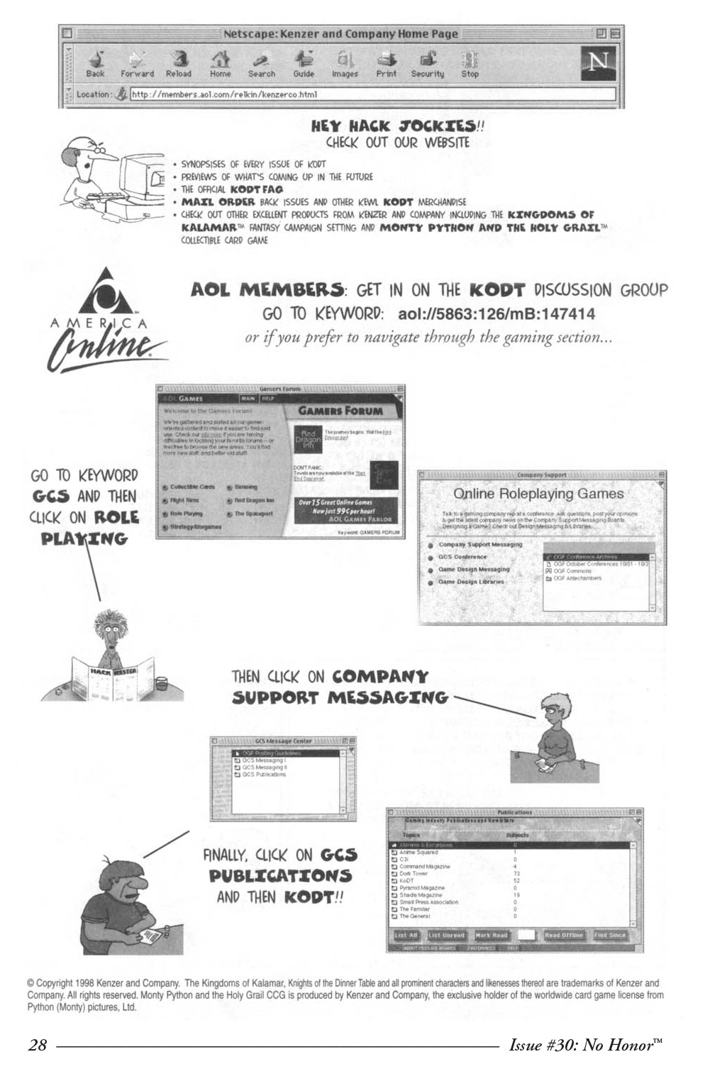 Read online Knights of the Dinner Table comic -  Issue #30 - 30