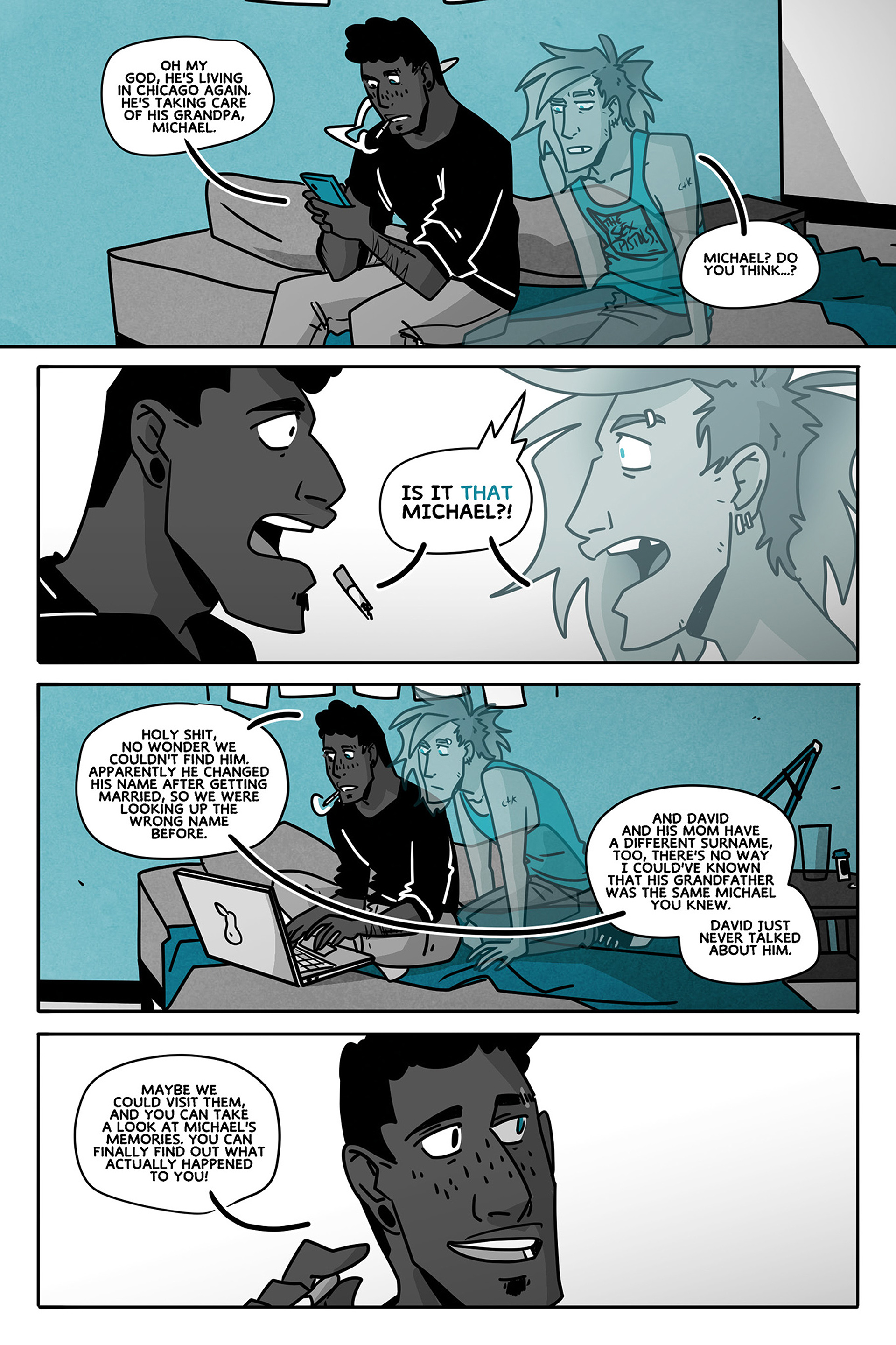 Read online Light Carries On comic -  Issue # TPB (Part 3) - 11