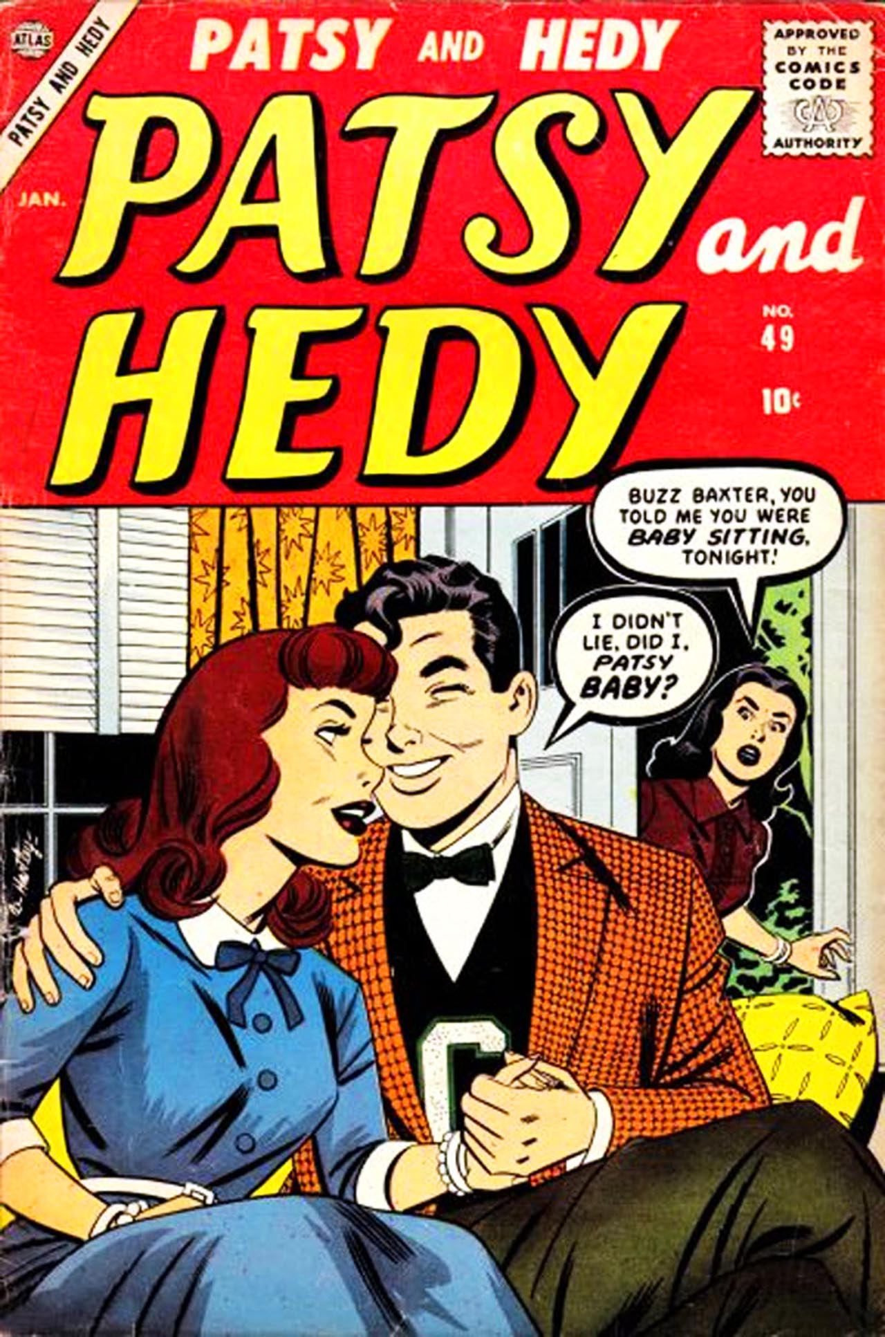 Read online Patsy and Hedy comic -  Issue #49 - 1