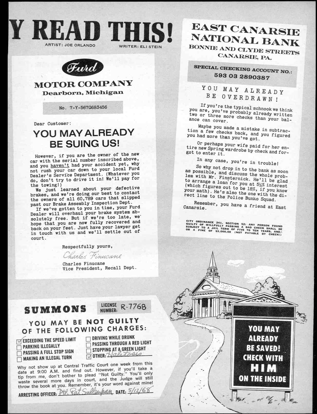 Read online MAD comic -  Issue #122 - 43