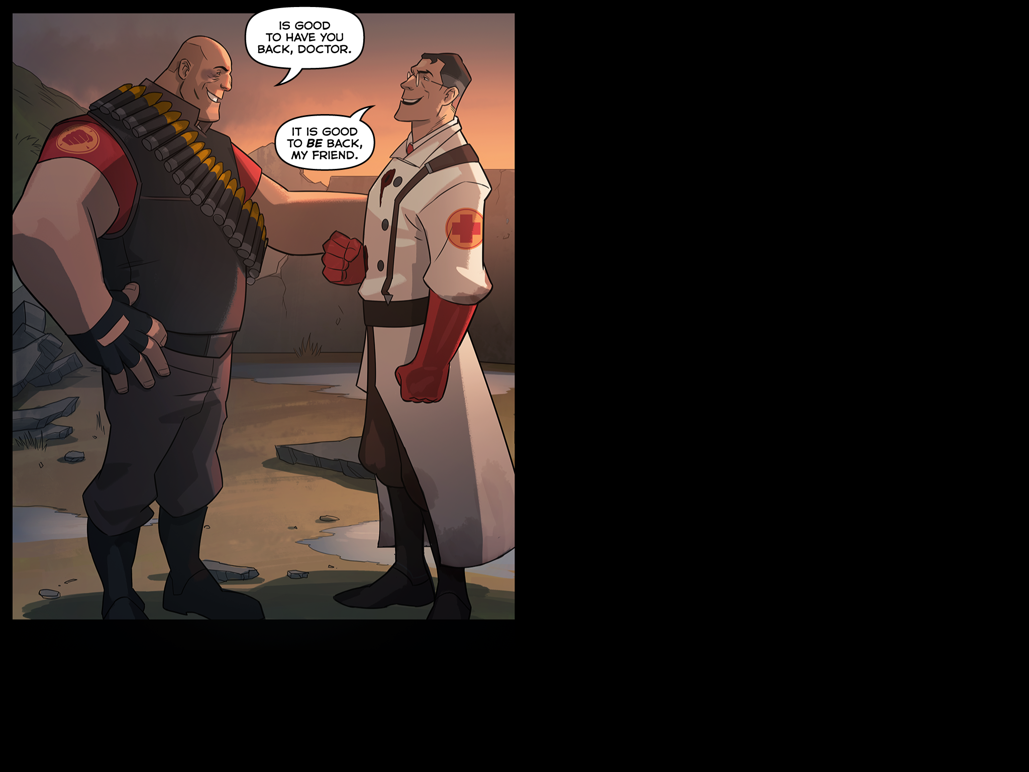 Read online Team Fortress 2 comic -  Issue #6 - 244
