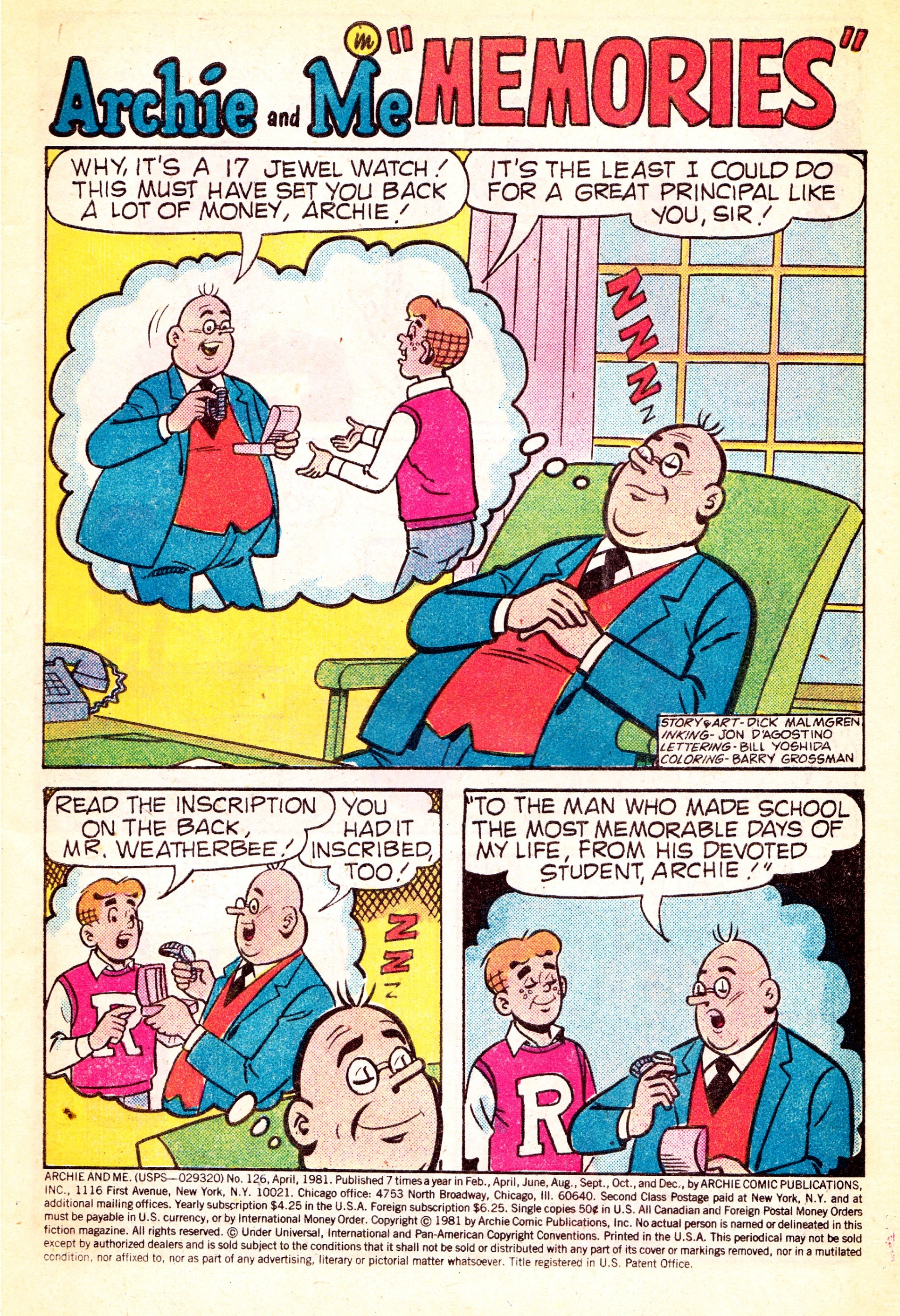 Read online Archie and Me comic -  Issue #126 - 3