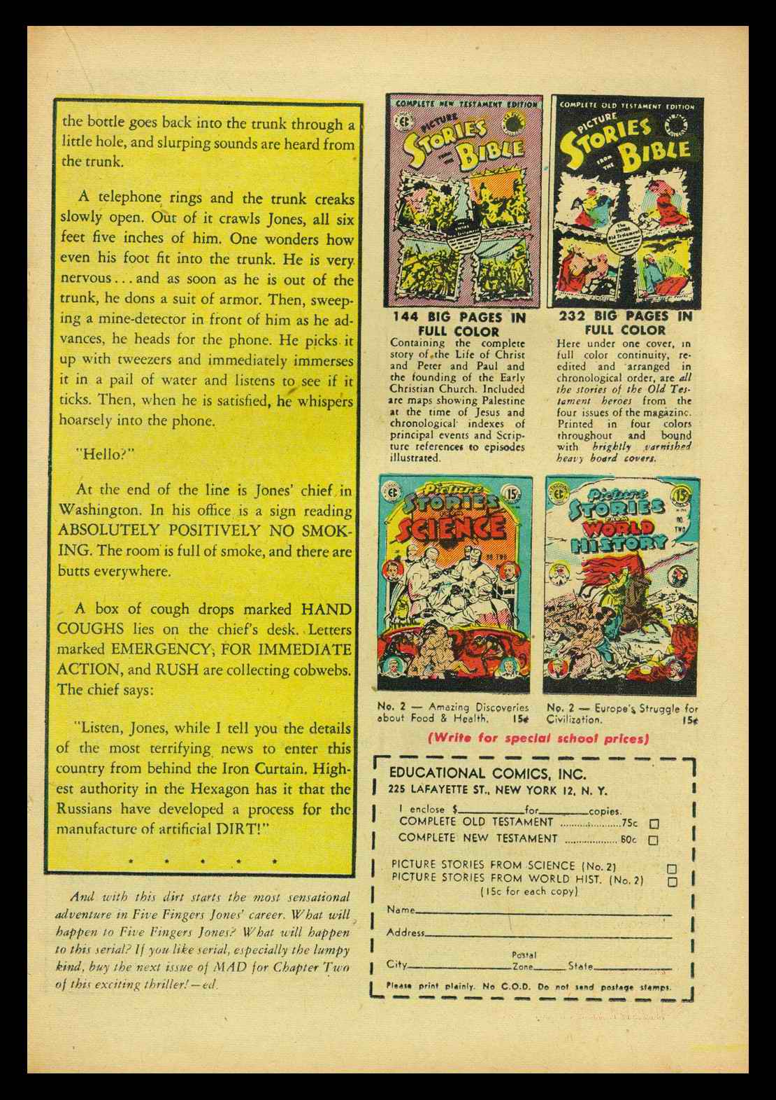 Read online MAD comic -  Issue #7 - 19