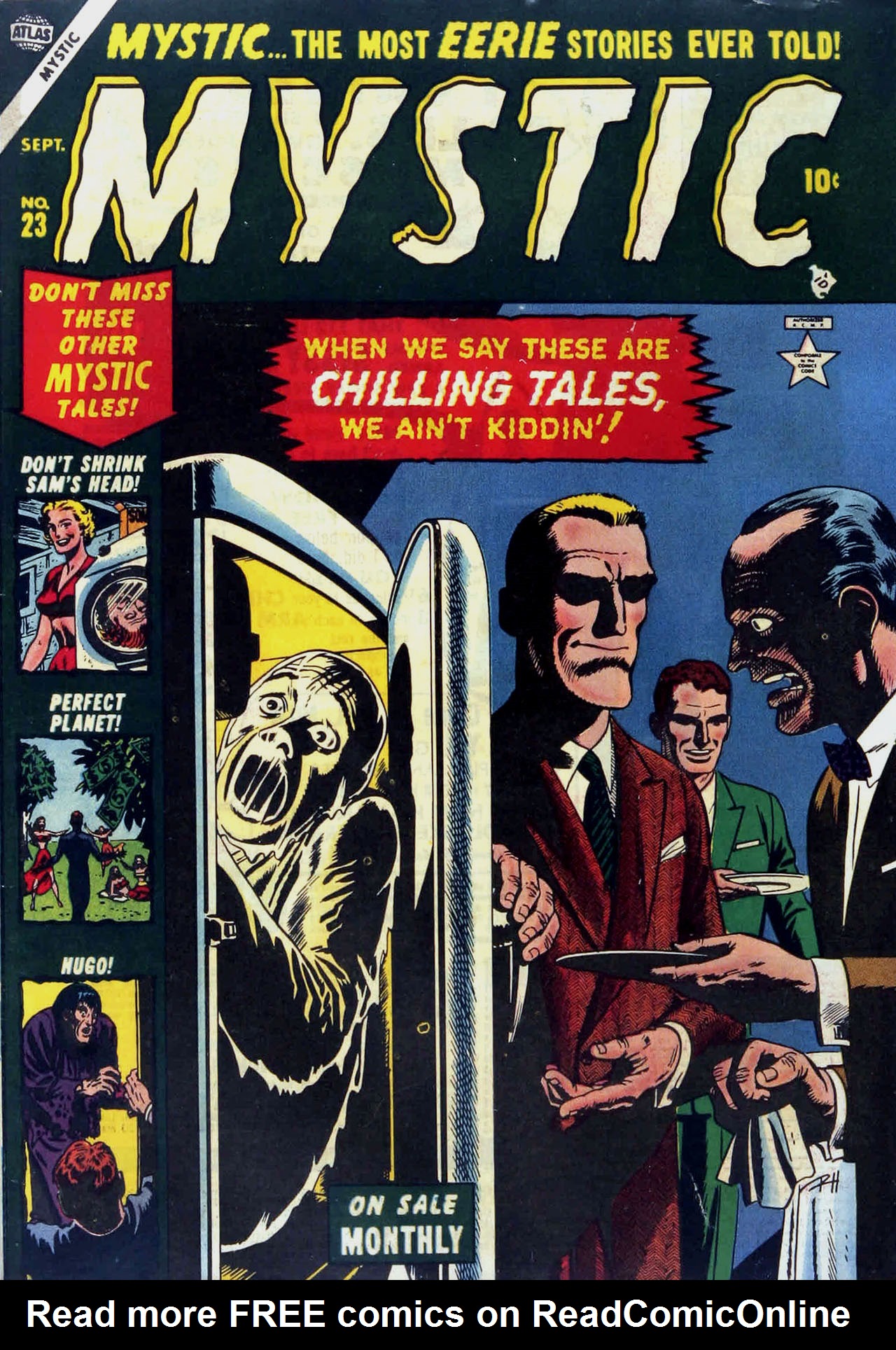 Read online Mystic (1951) comic -  Issue #23 - 1