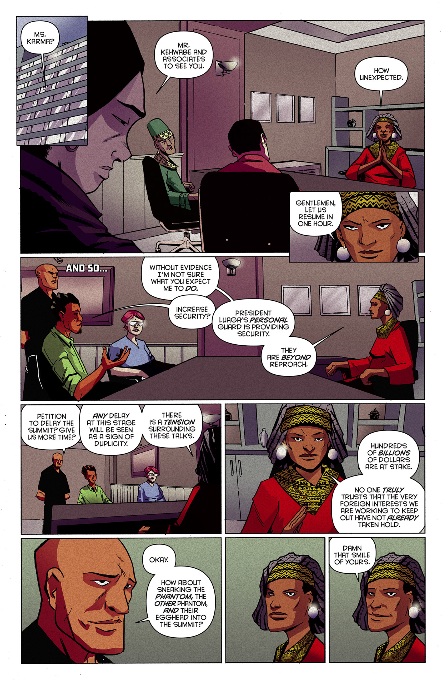 Read online King: The Phantom comic -  Issue #4 - 17