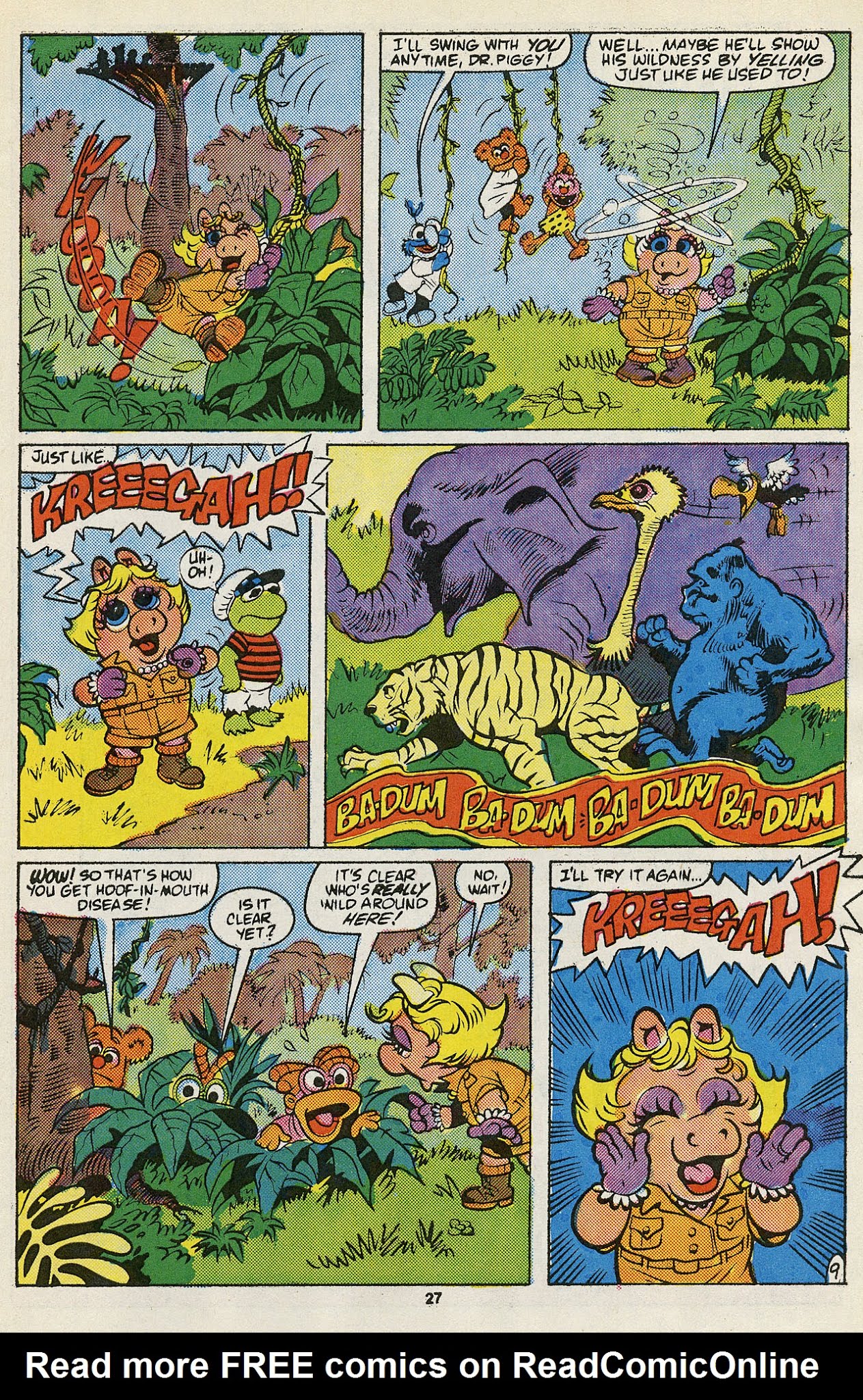 Read online Muppet Babies comic -  Issue #22 - 29