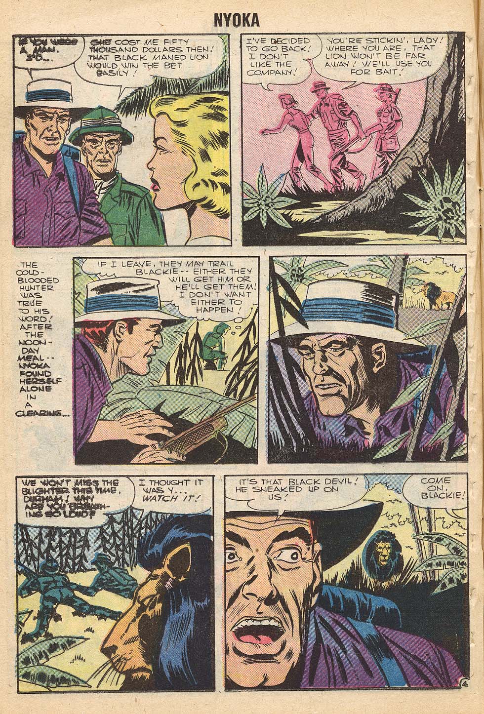 Read online Nyoka the Jungle Girl (1955) comic -  Issue #18 - 24
