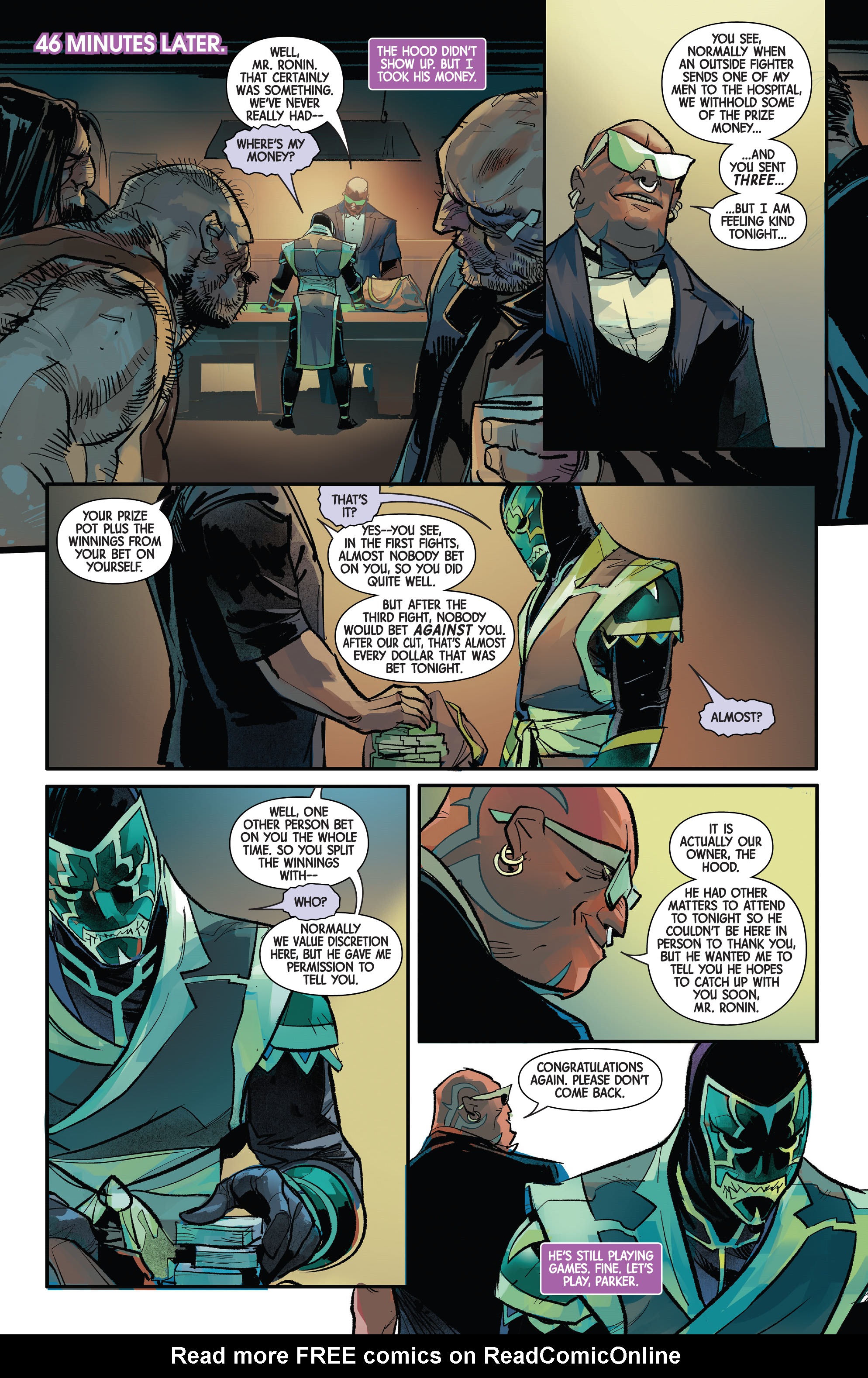 Read online Hawkeye: Freefall comic -  Issue #5 - 10