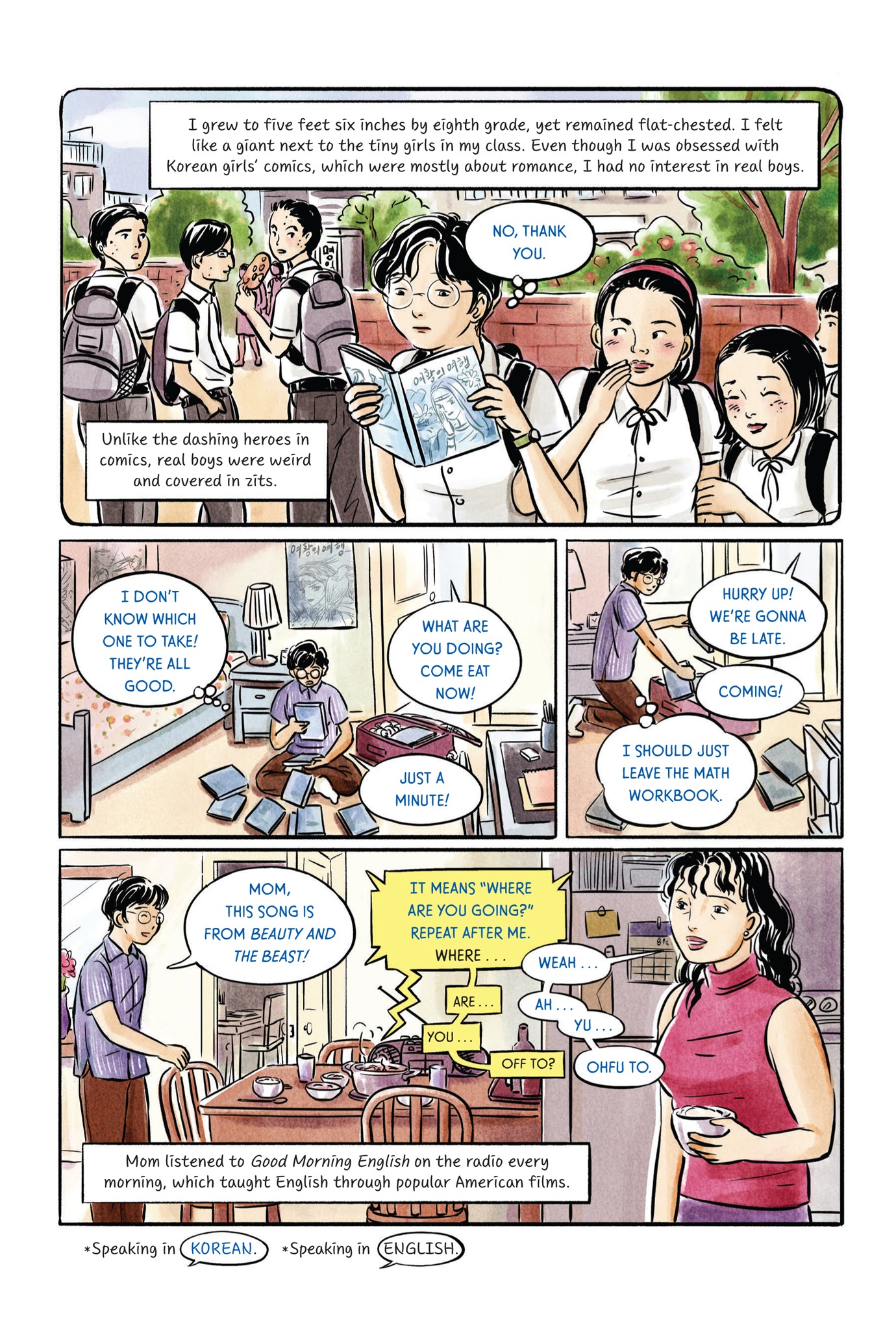 Read online Almost American Girl: An Illustrated Memoir comic -  Issue # TPB (Part 1) - 10
