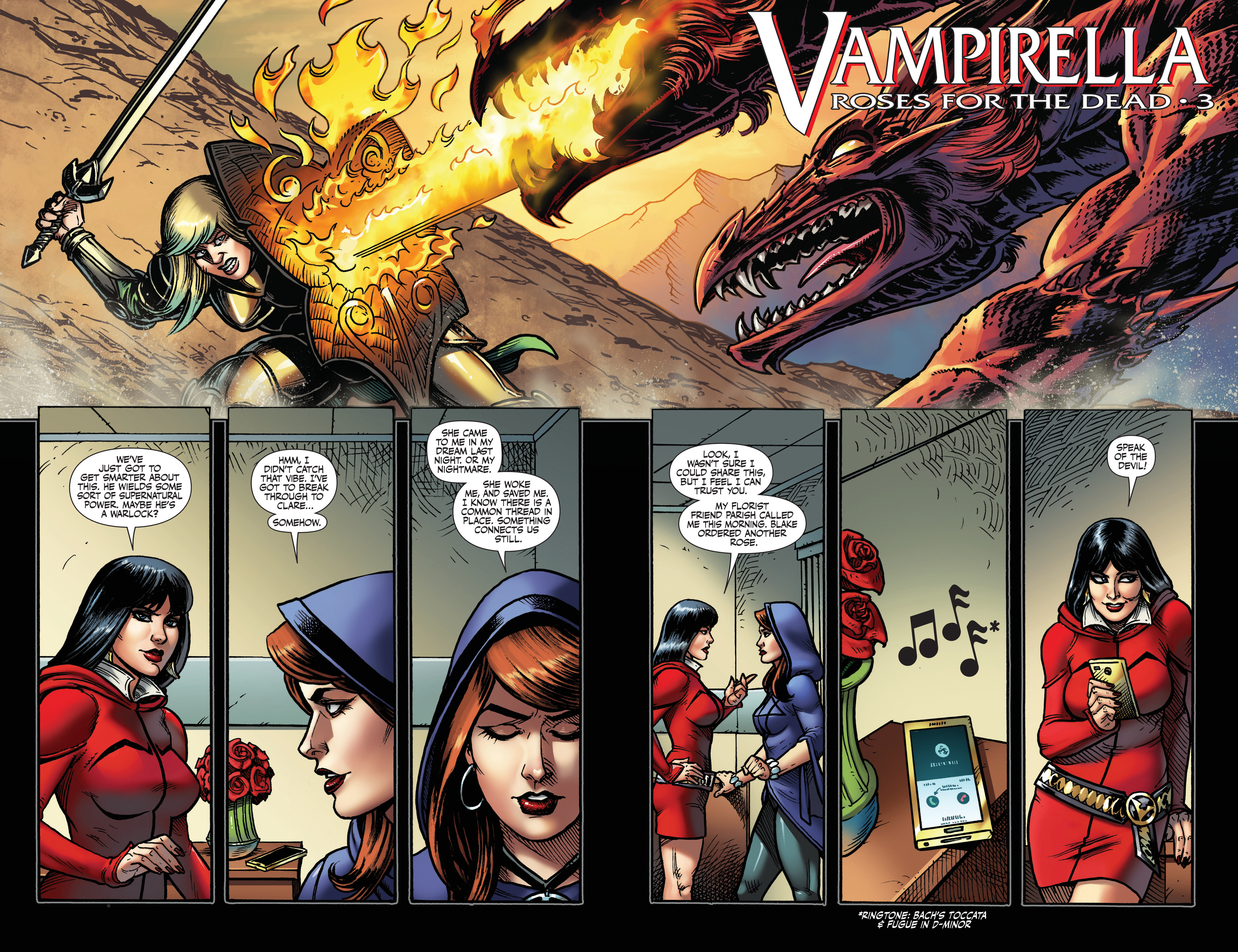 Read online Vampirella: Roses For the Dead comic -  Issue #3 - 5