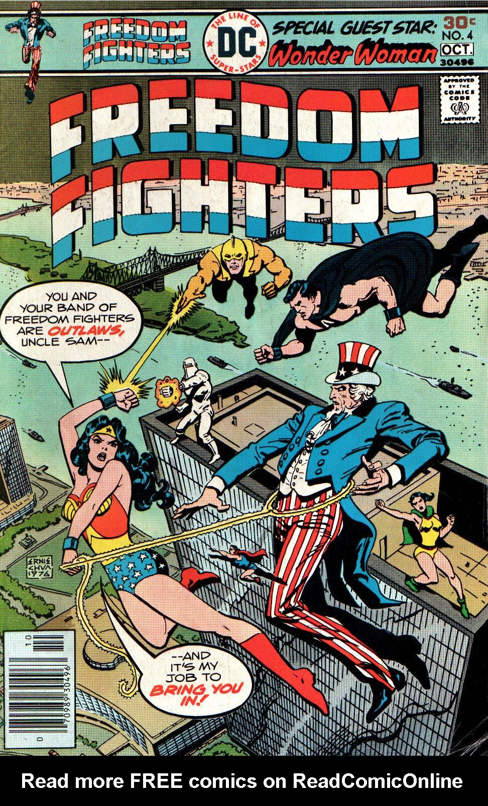 Read online Freedom Fighters (1976) comic -  Issue #4 - 1