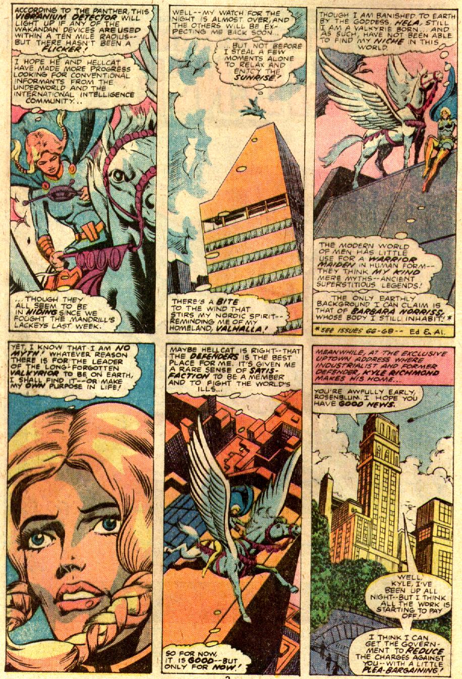 Read online The Defenders (1972) comic -  Issue #86 - 3