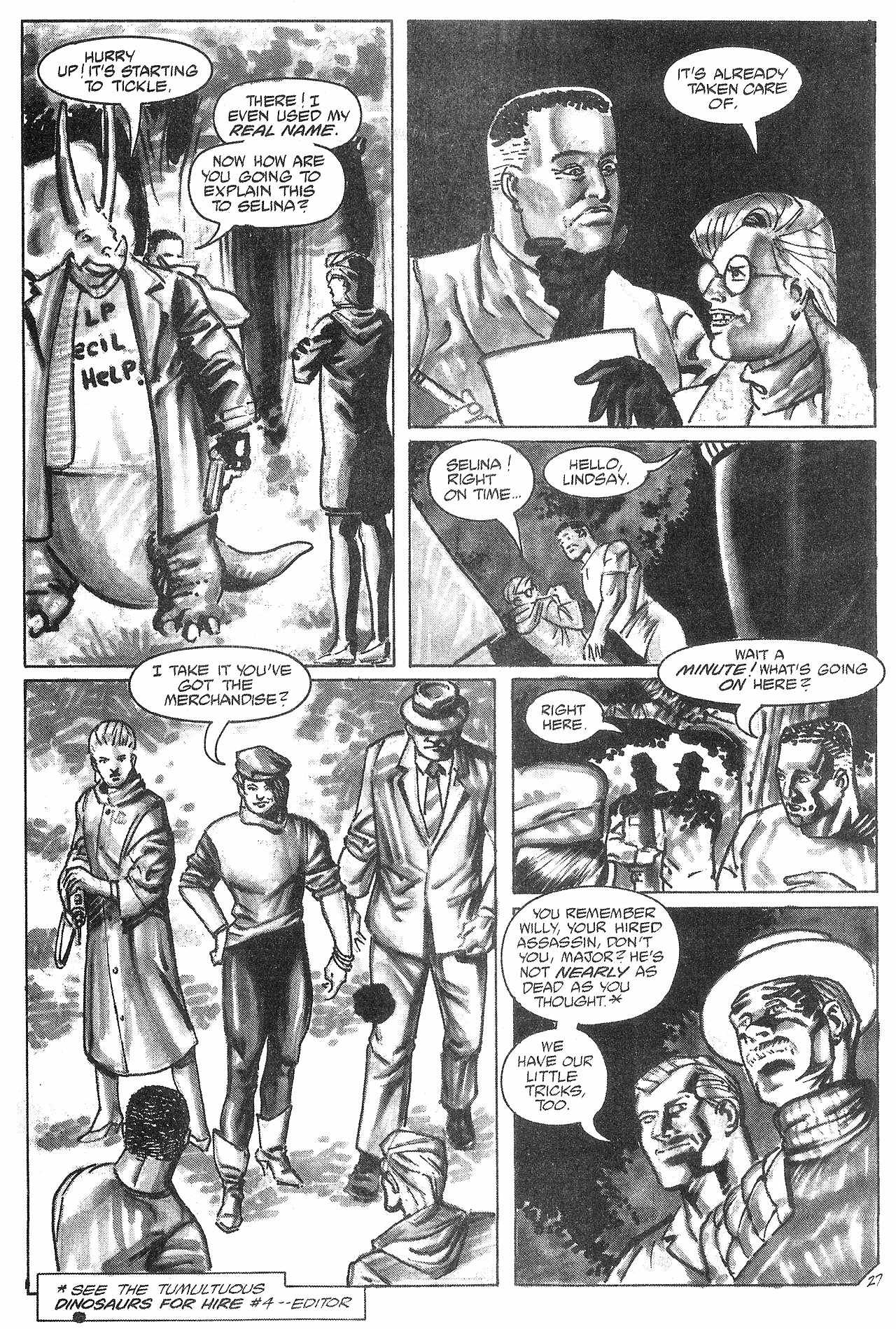 Read online Dinosaurs For Hire (1988) comic -  Issue #5 - 29