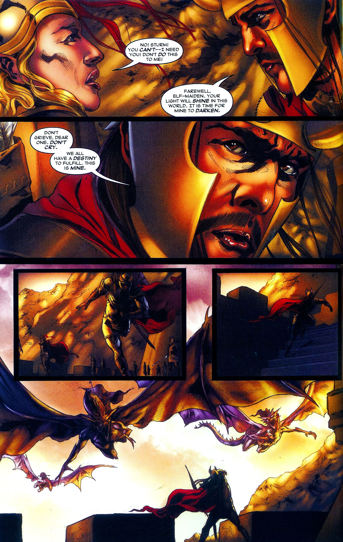 Read online Dragonlance Chronicles (2006) comic -  Issue #4 - 32