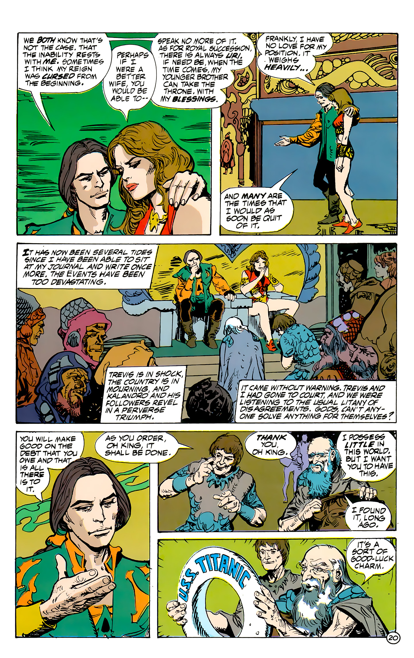 Read online Atlantis Chronicles comic -  Issue #7 - 21