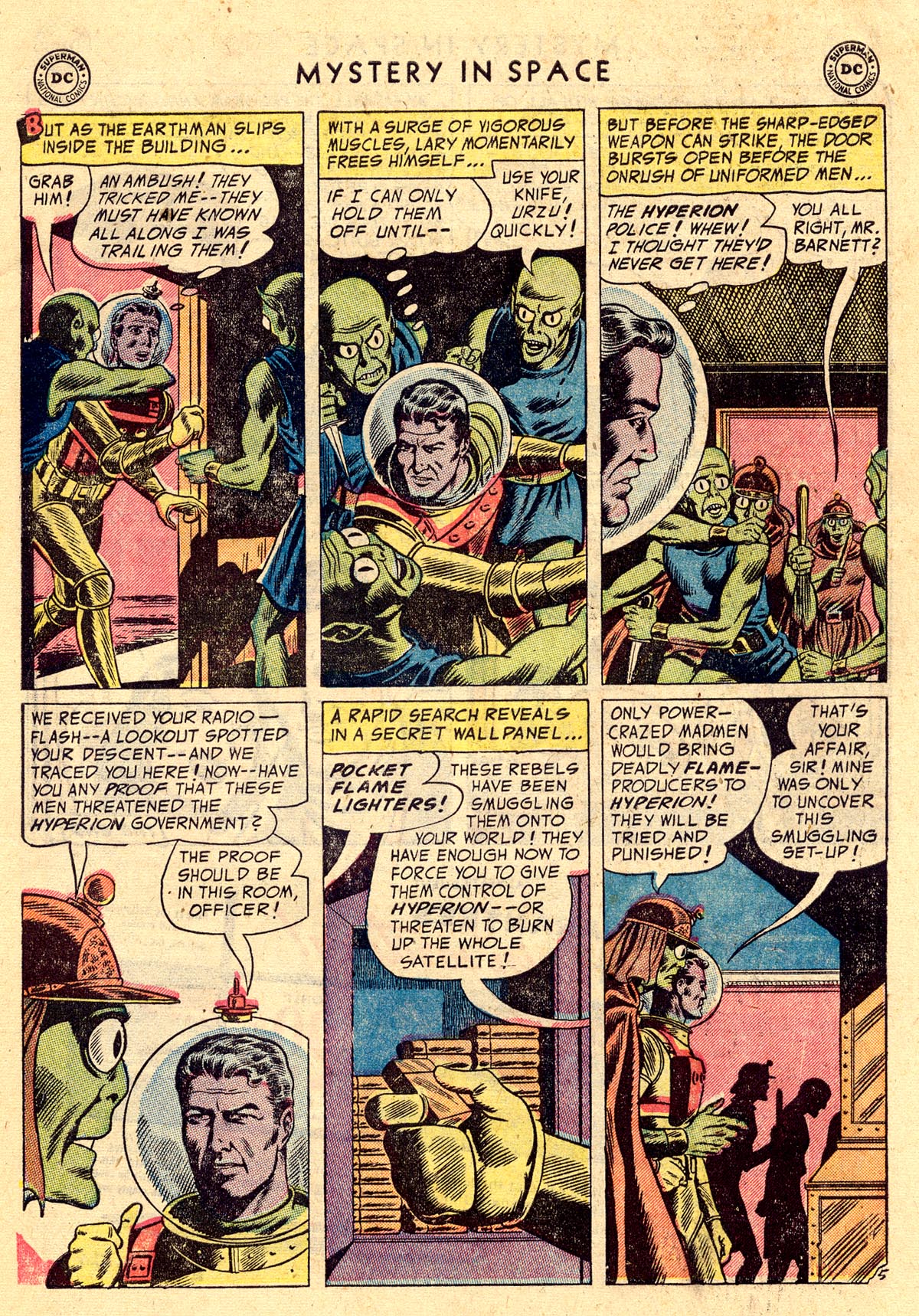 Read online Mystery in Space (1951) comic -  Issue #16 - 7
