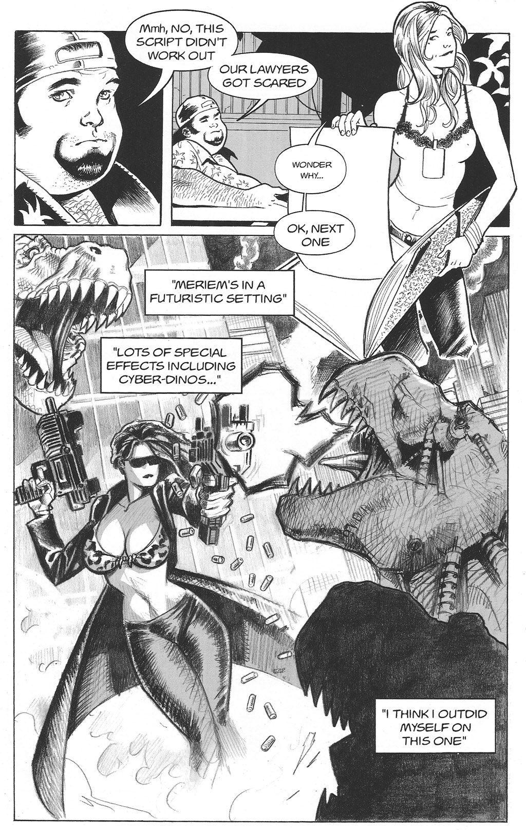 Read online Cavewoman: The Movie comic -  Issue # Full - 19