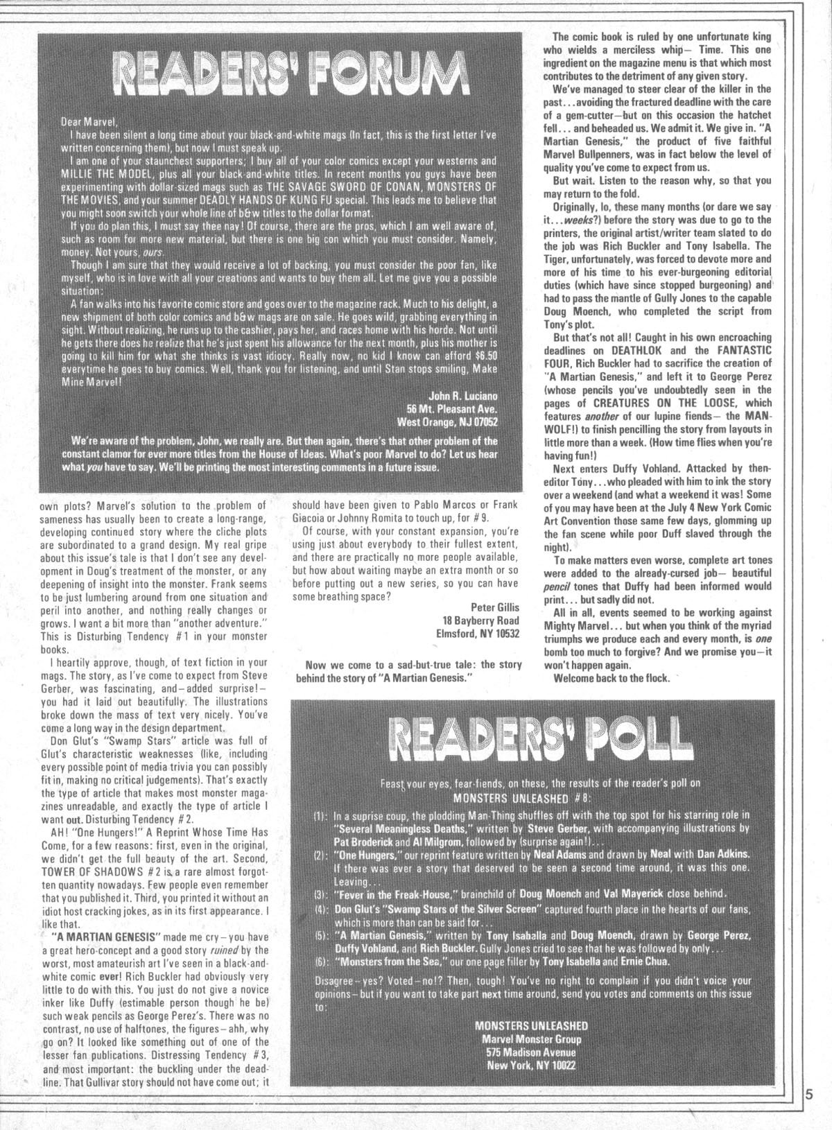 Read online Monsters Unleashed (1973) comic -  Issue #10 - 6