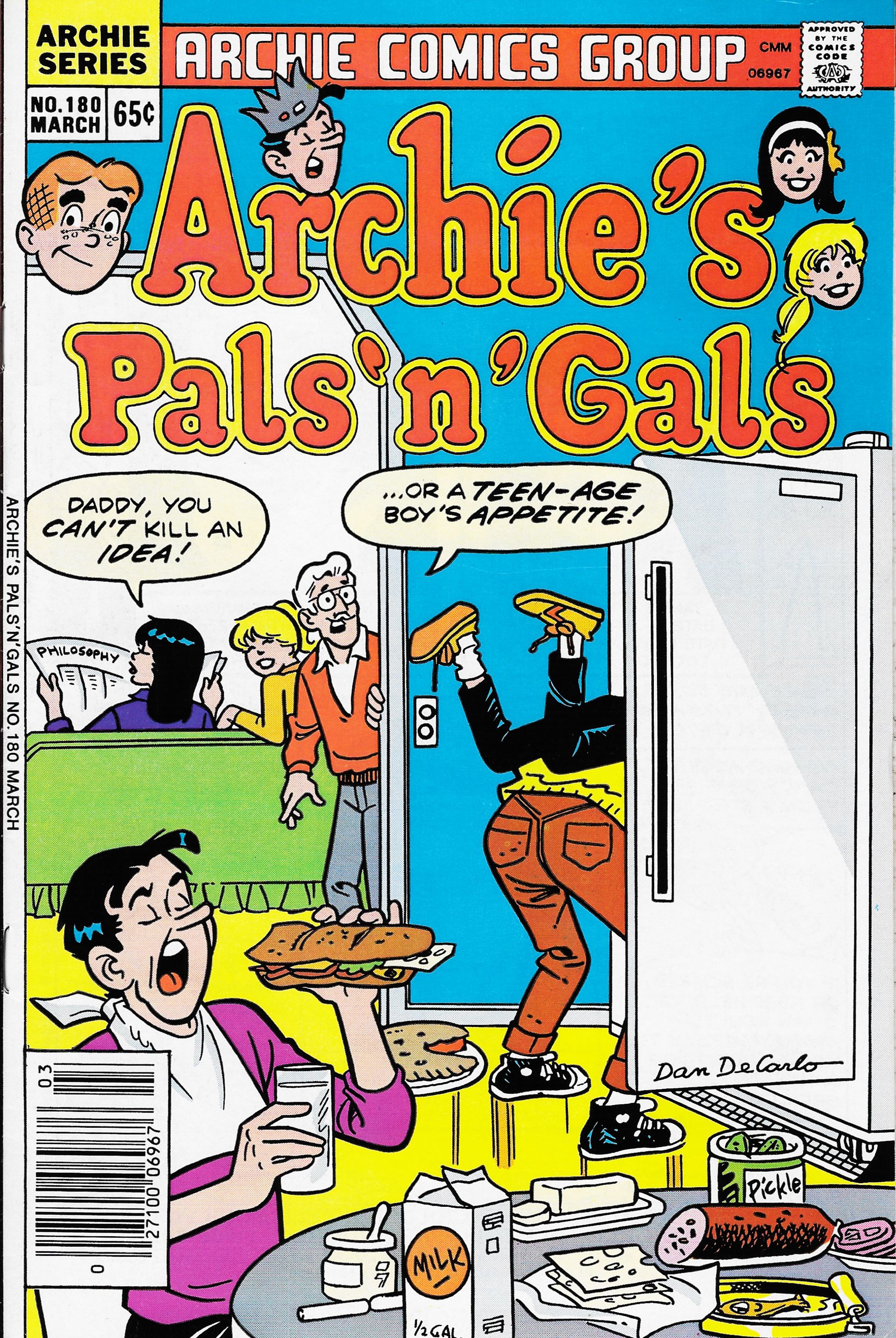 Read online Archie's Pals 'N' Gals (1952) comic -  Issue #180 - 1