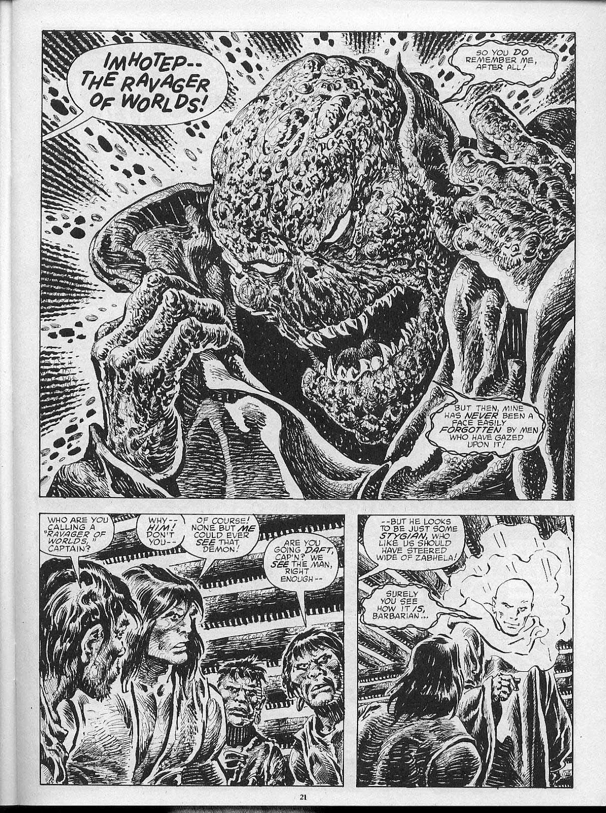 The Savage Sword Of Conan issue 202 - Page 23