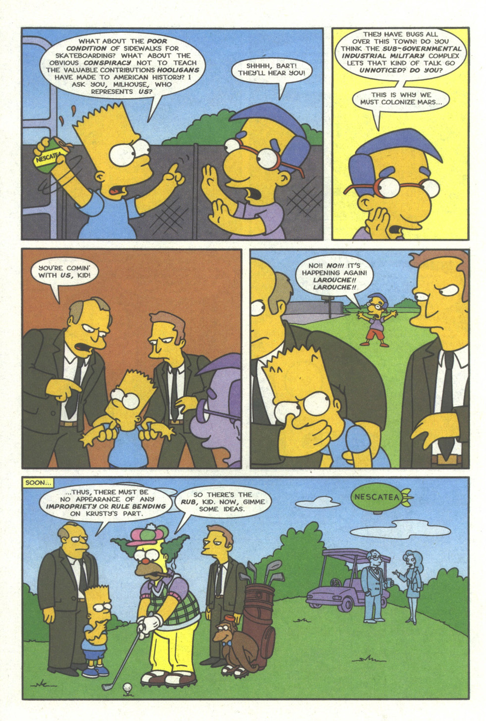 Read online Simpsons Comics comic -  Issue #28 - 7