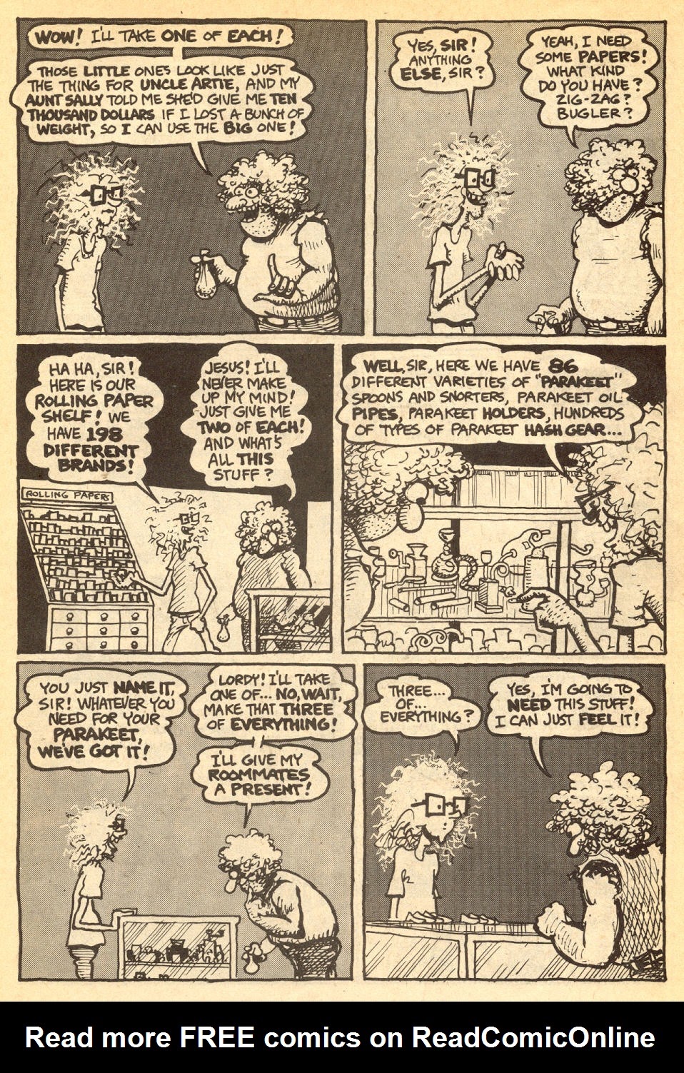 Read online Rip Off Comix comic -  Issue #1 - 11