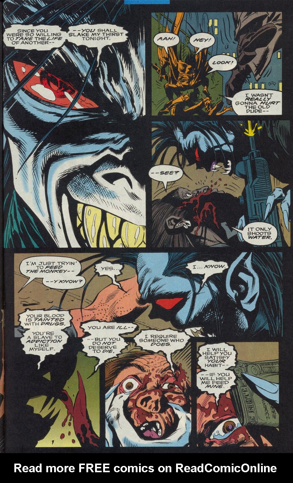 Read online Morbius: The Living Vampire (1992) comic -  Issue #2 - 14