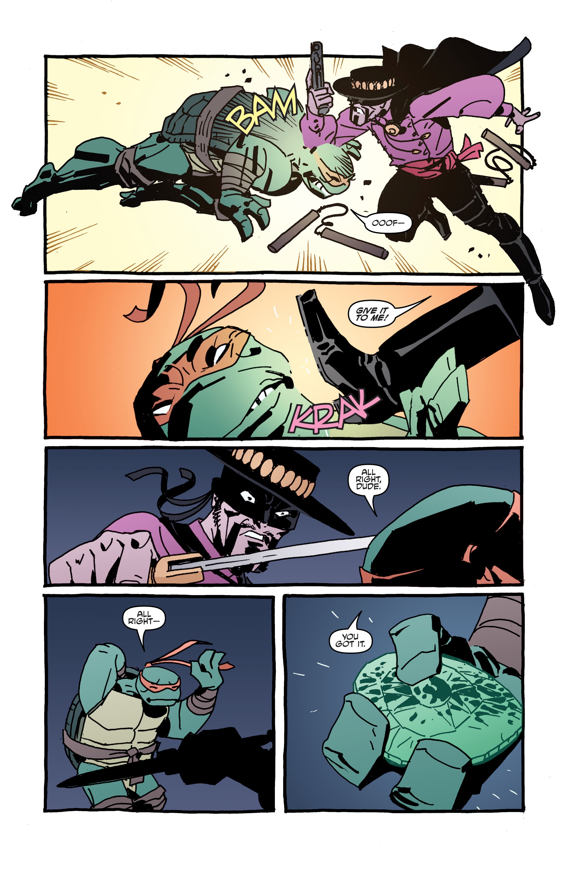 Read online Teenage Mutant Ninja Turtles: Best Of comic -  Issue # Michelangelo - 52