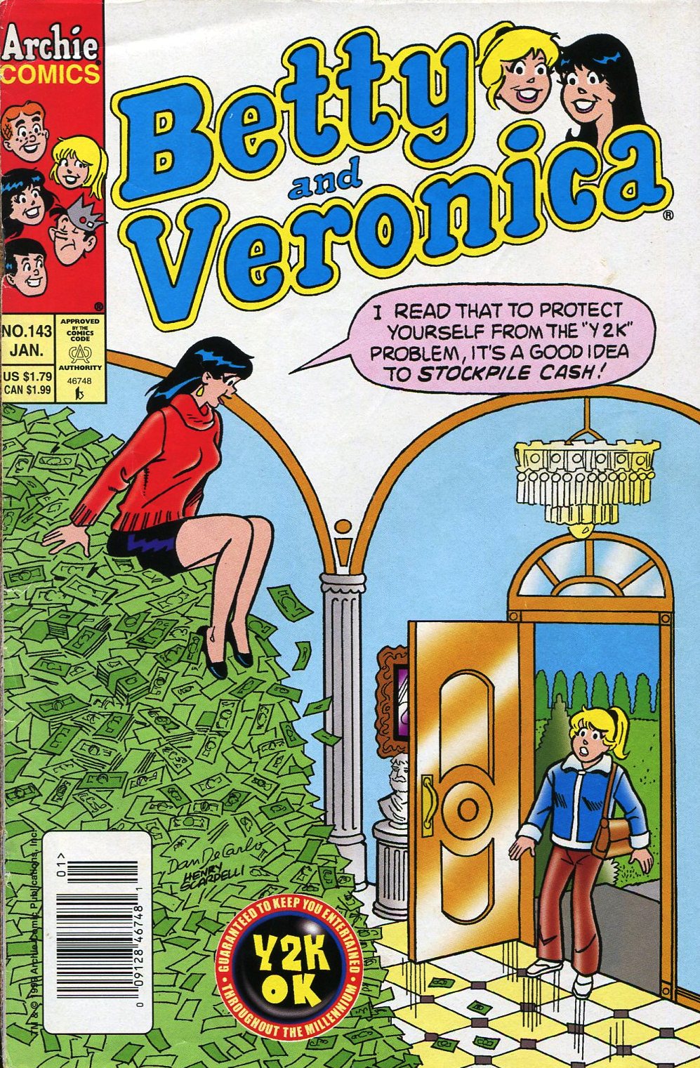 Read online Betty and Veronica (1987) comic -  Issue #143 - 1