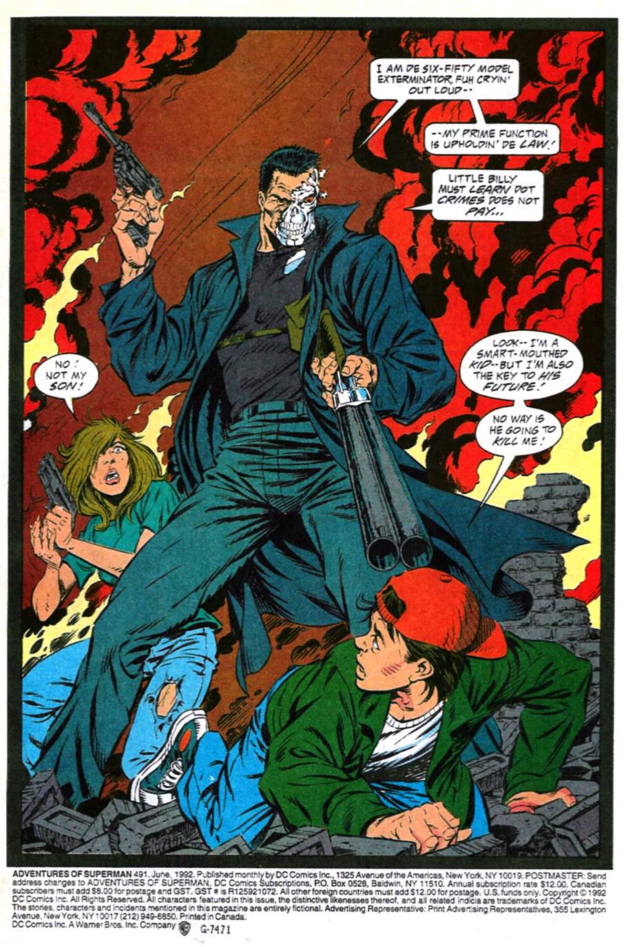 Read online Adventures of Superman (1987) comic -  Issue #491 - 2
