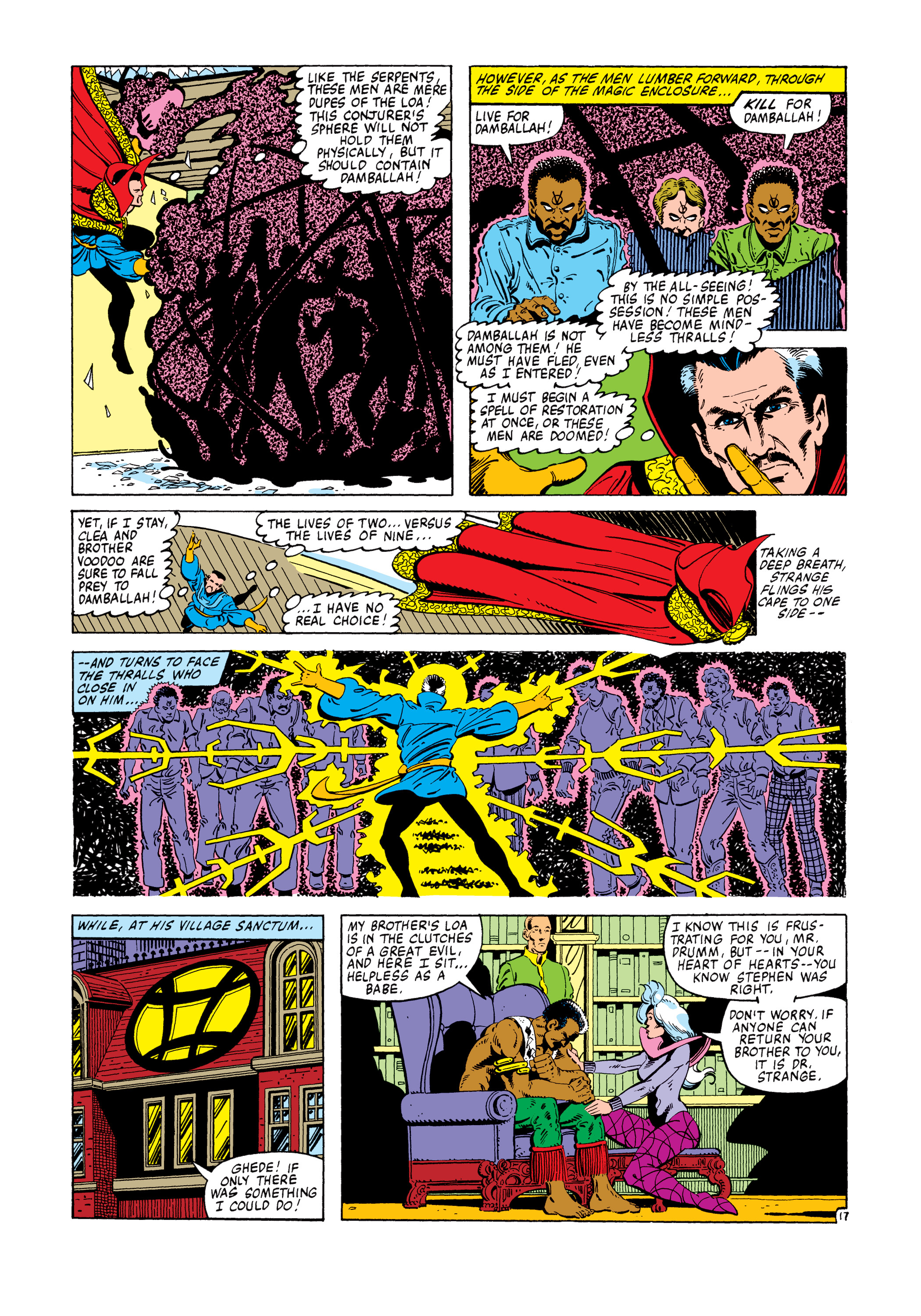 Read online Marvel Masterworks: Doctor Strange comic -  Issue # TPB 9 (Part 1) - 51