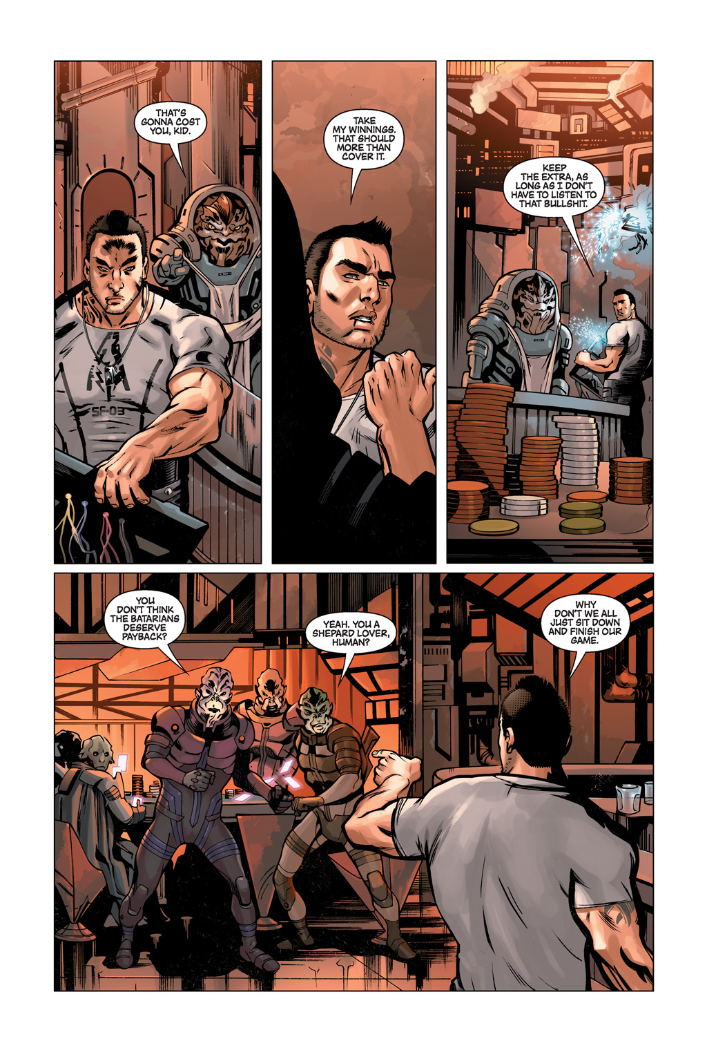 Read online Mass Effect: Conviction comic -  Issue # Full - 4