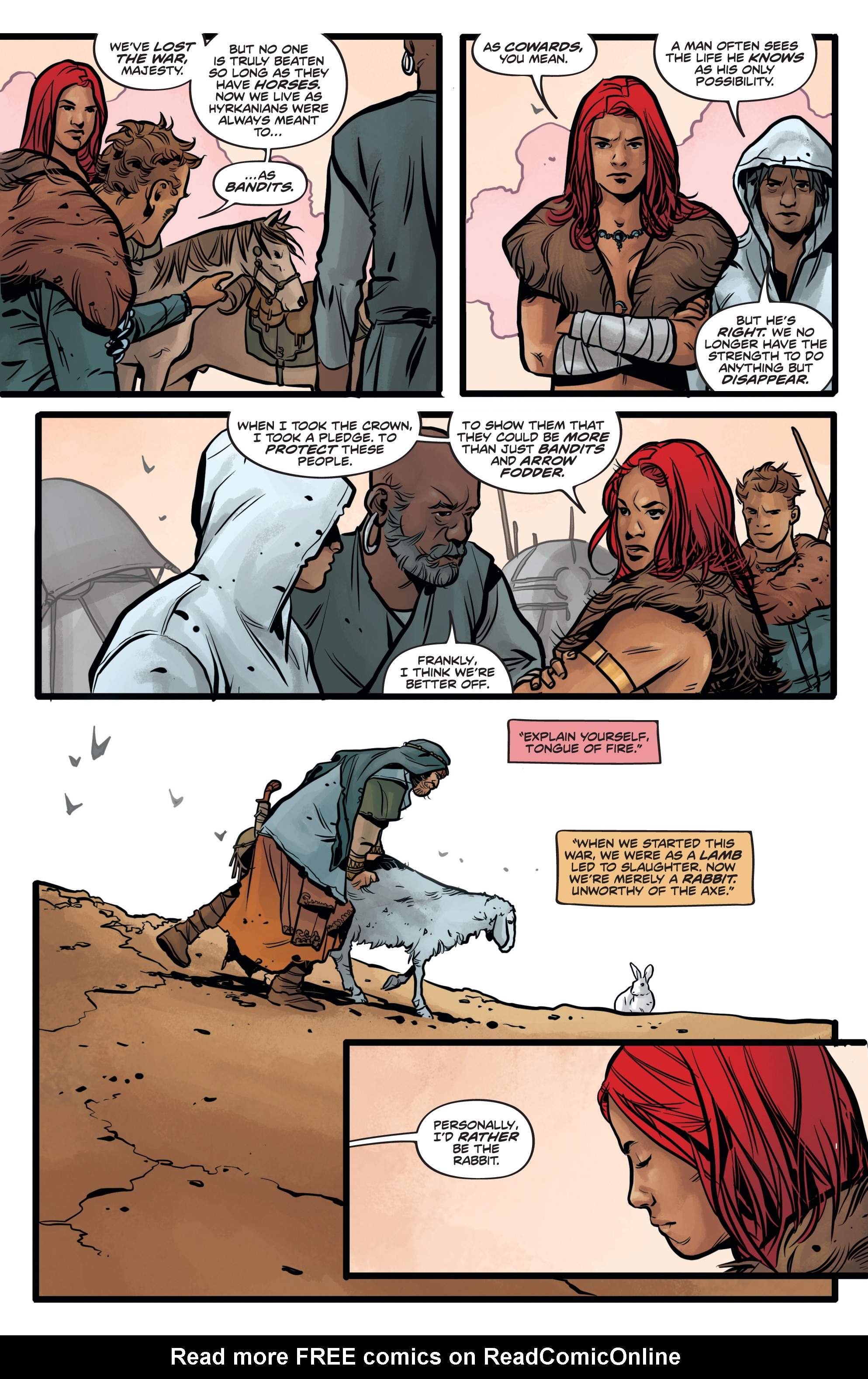 Read online Red Sonja (2019) comic -  Issue #10 - 11