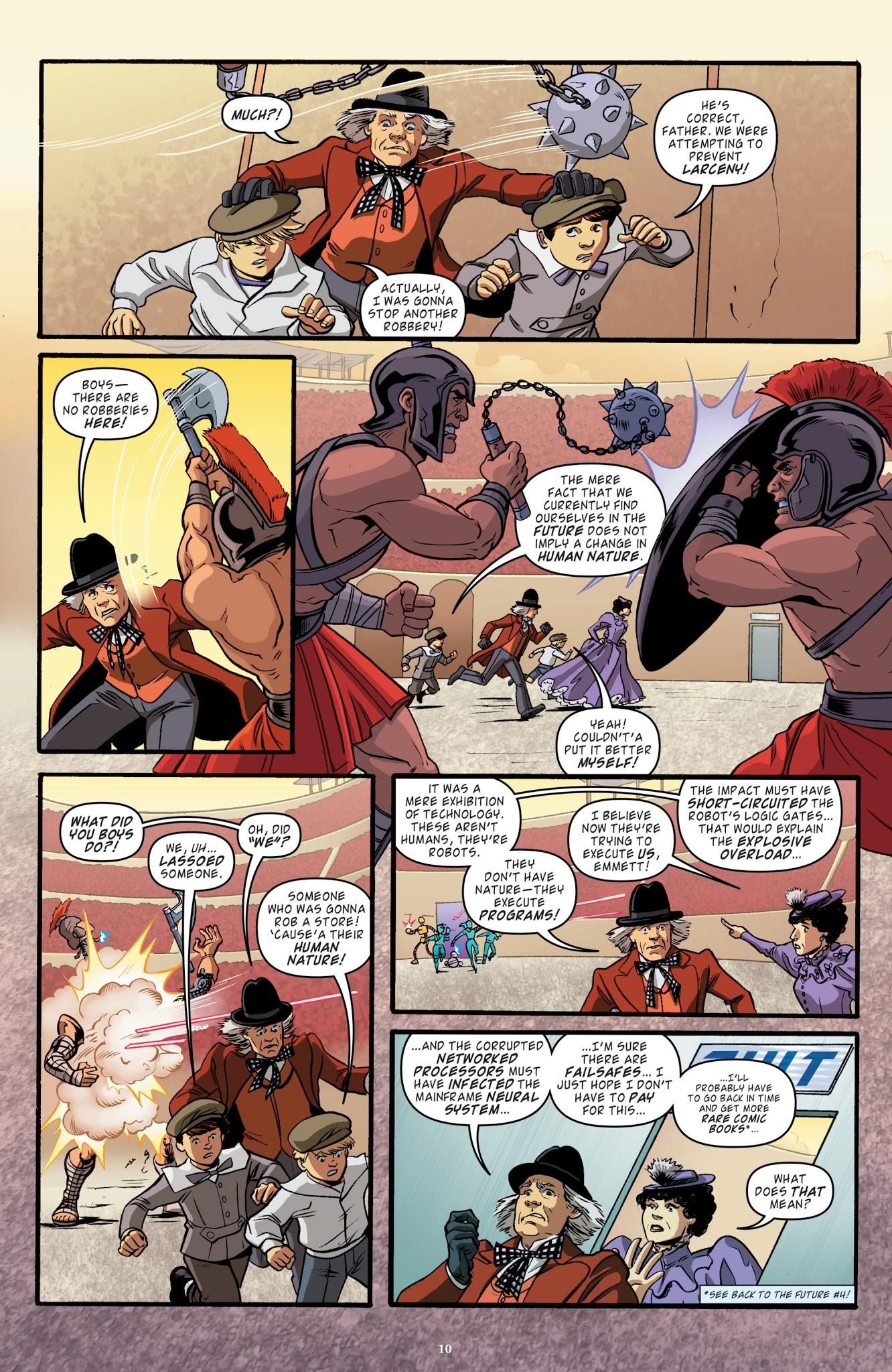 Read online Back to the Future: Tales from the Time Train comic -  Issue #1 - 12